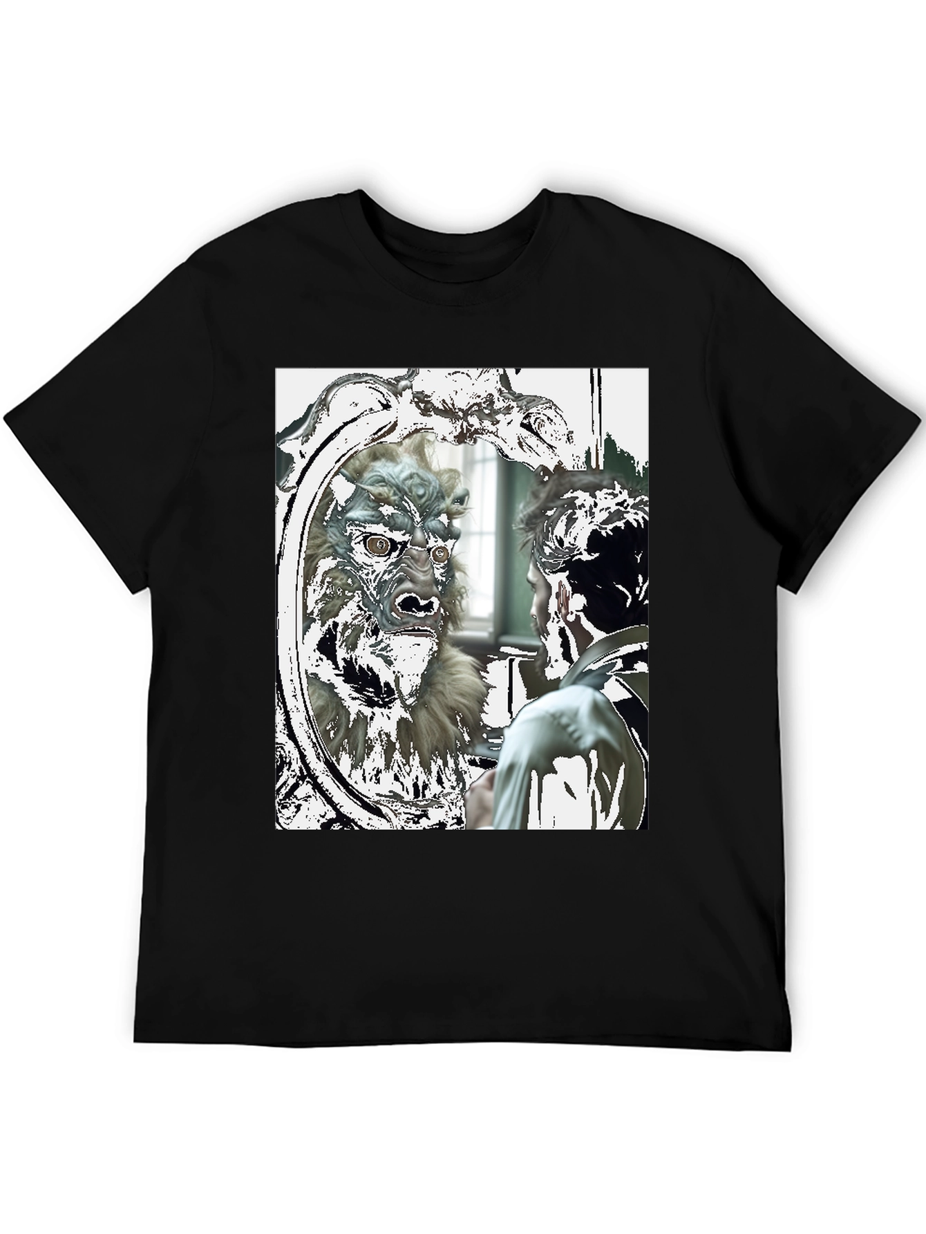 Monster Reflection Graphic Tee