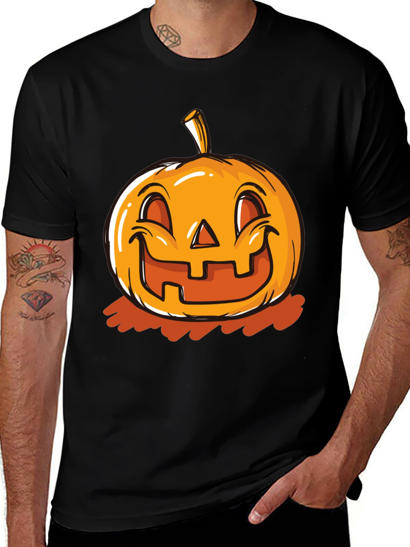 Halloween Pumpkin Graphic Tee