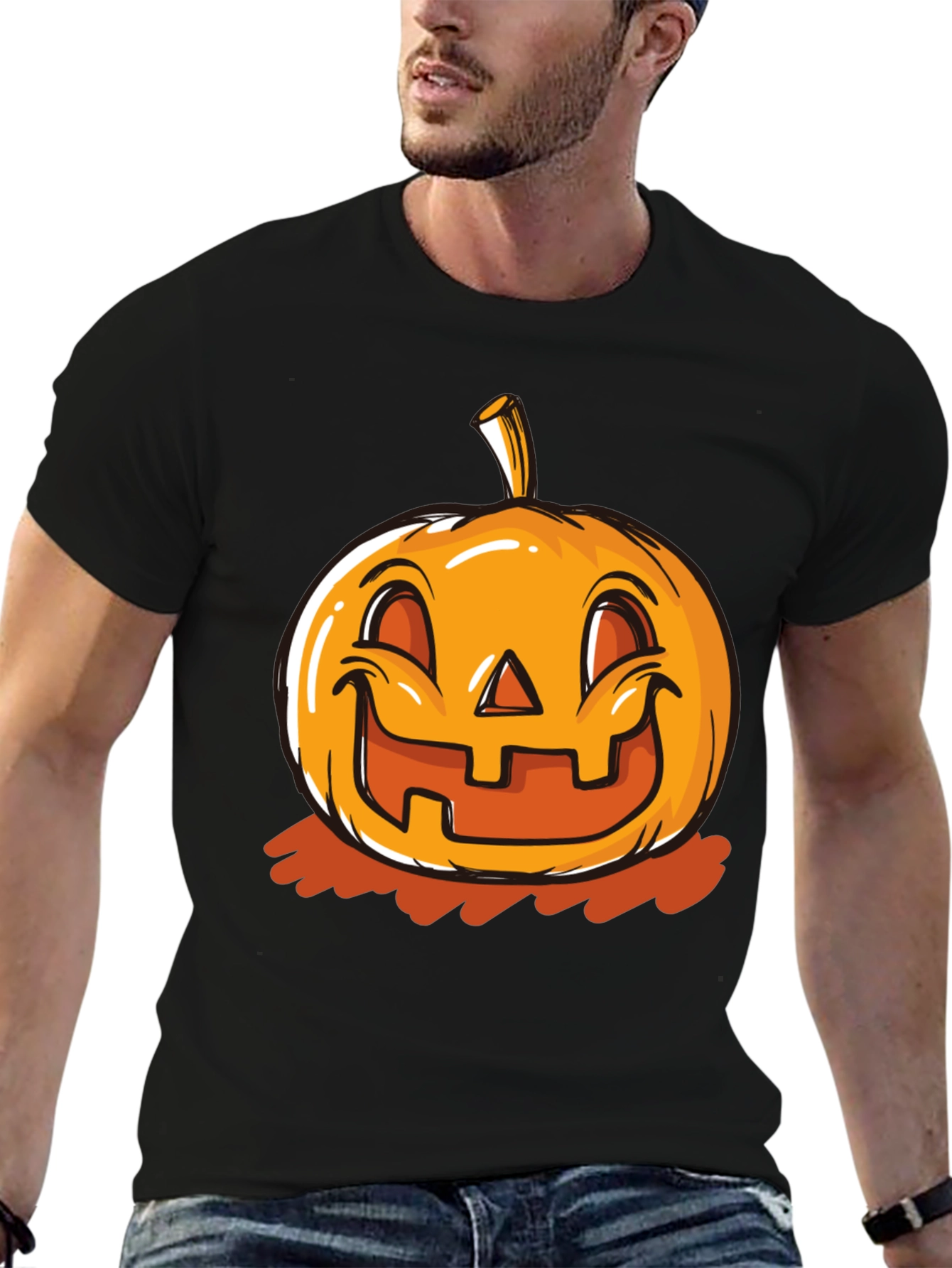 Halloween Pumpkin Graphic Tee
