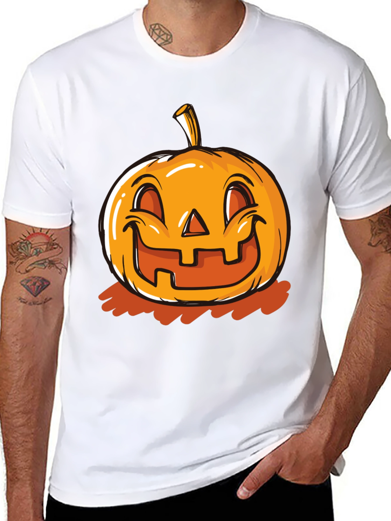 Halloween Pumpkin Graphic Tee