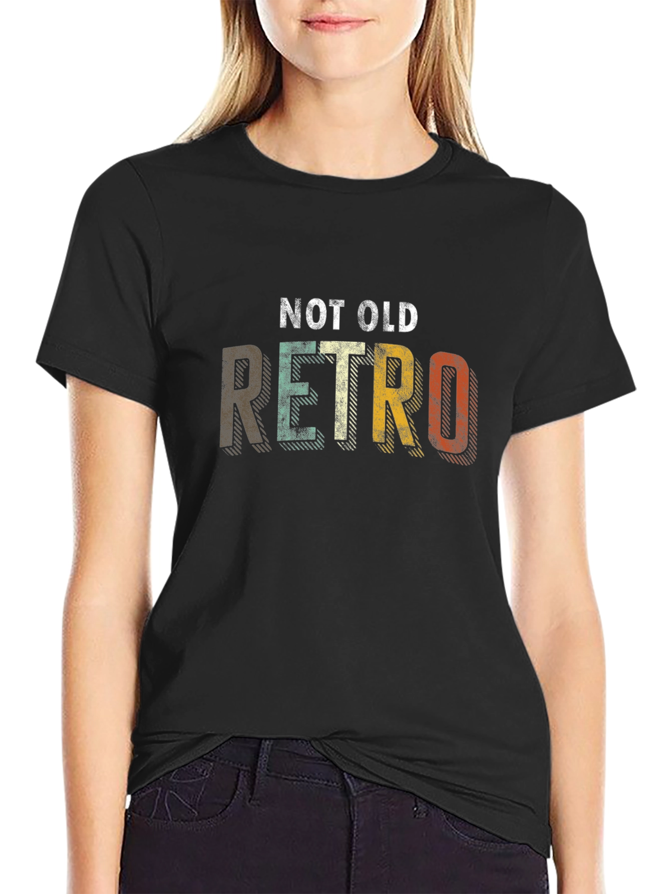Retro Graphic Tee - Not Old