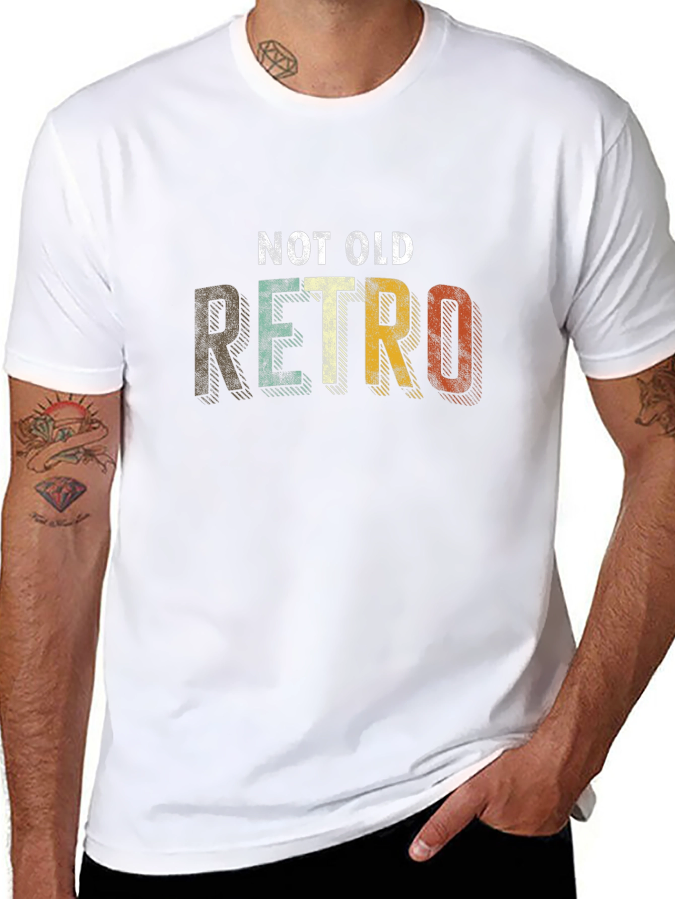 Retro Graphic Tee - Not Old