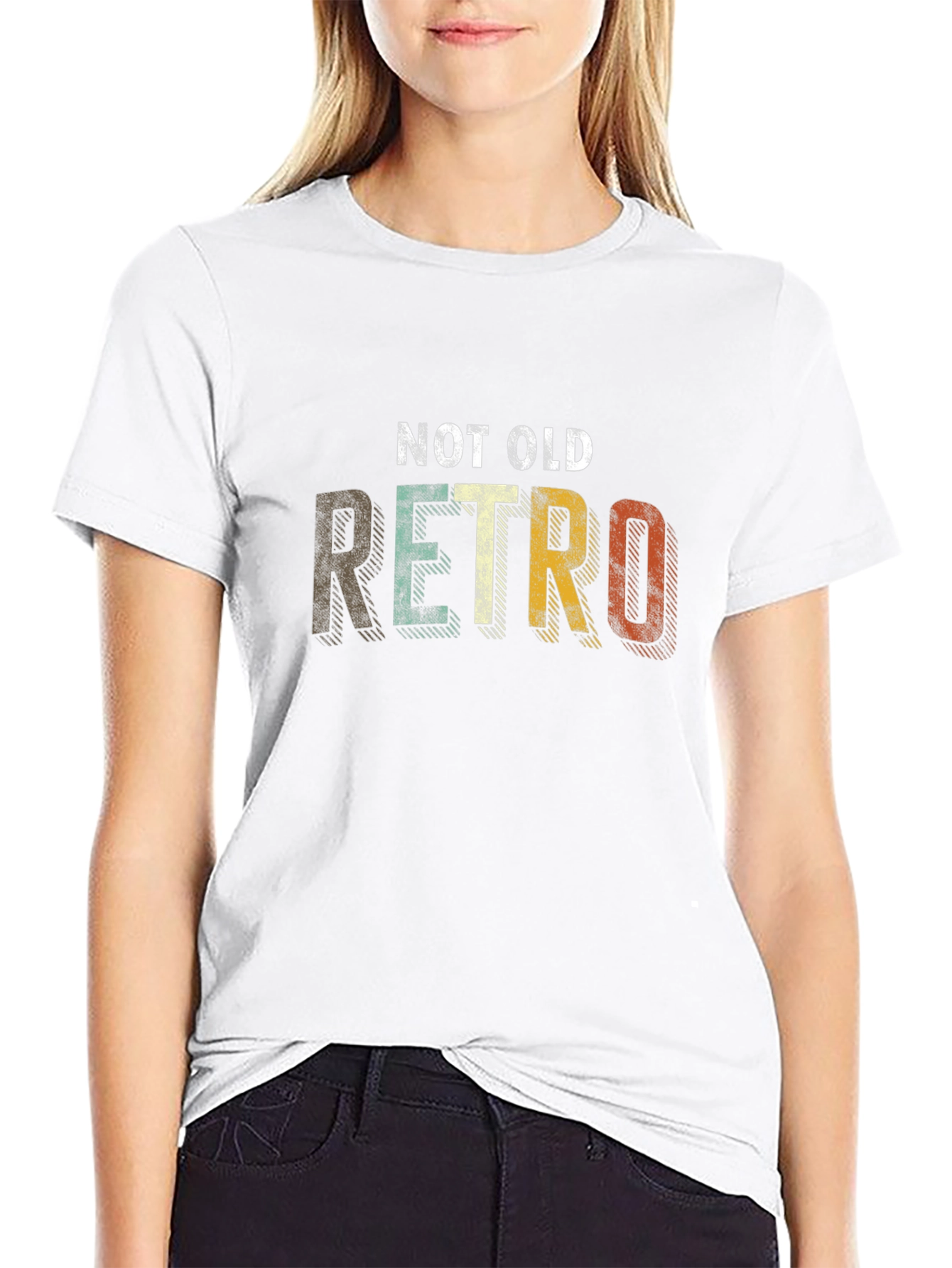 Retro Graphic Tee - Not Old