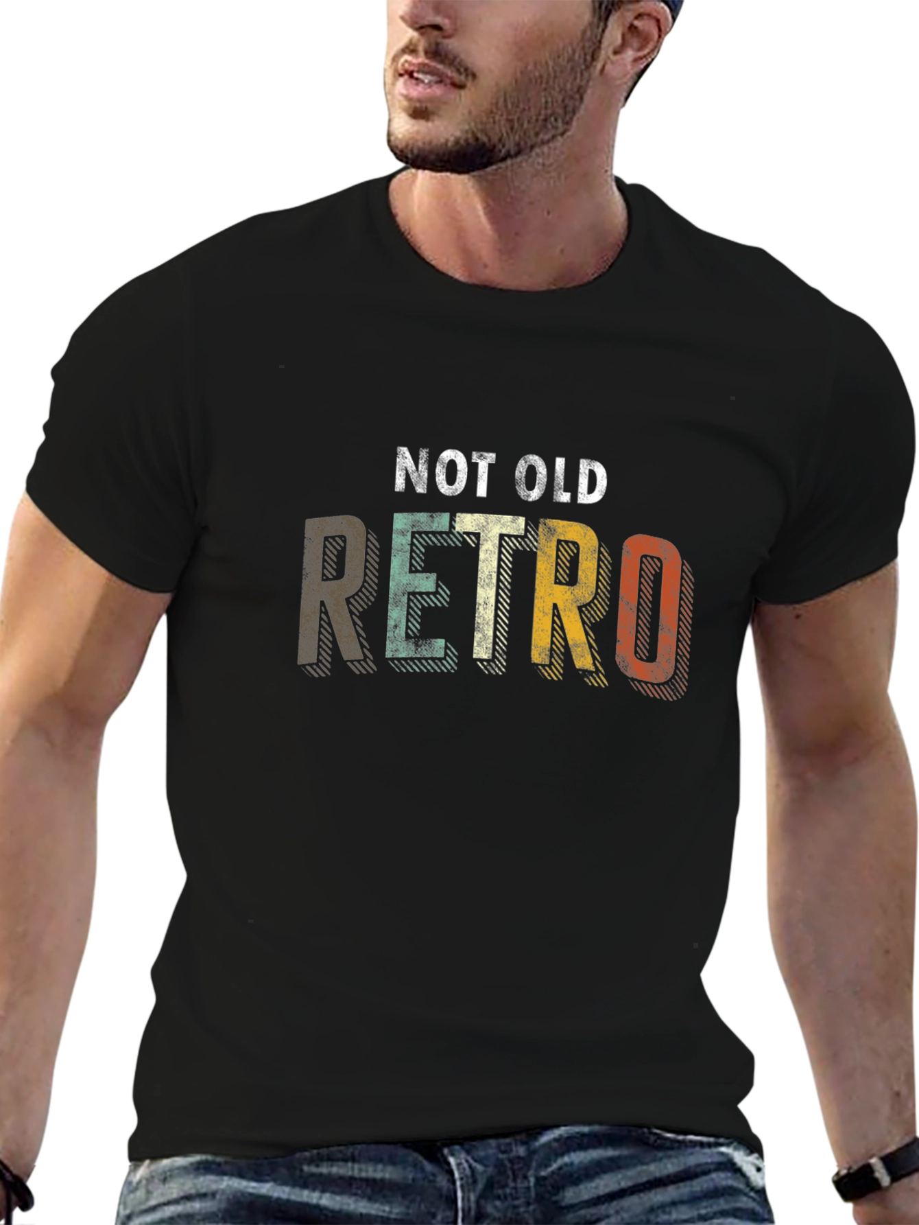 Retro Graphic Tee - Not Old