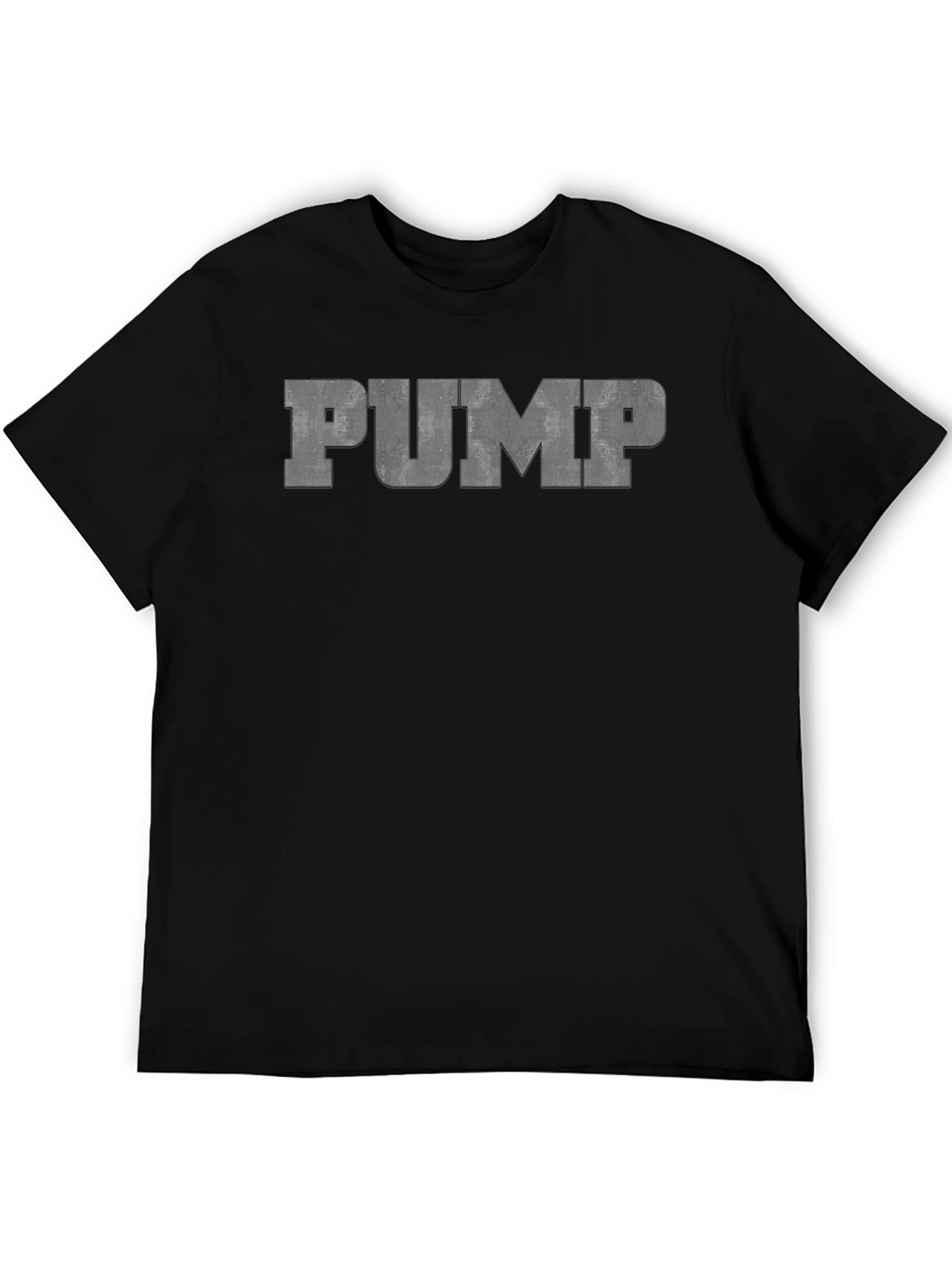 Mens Black PUMP Graphic Tee