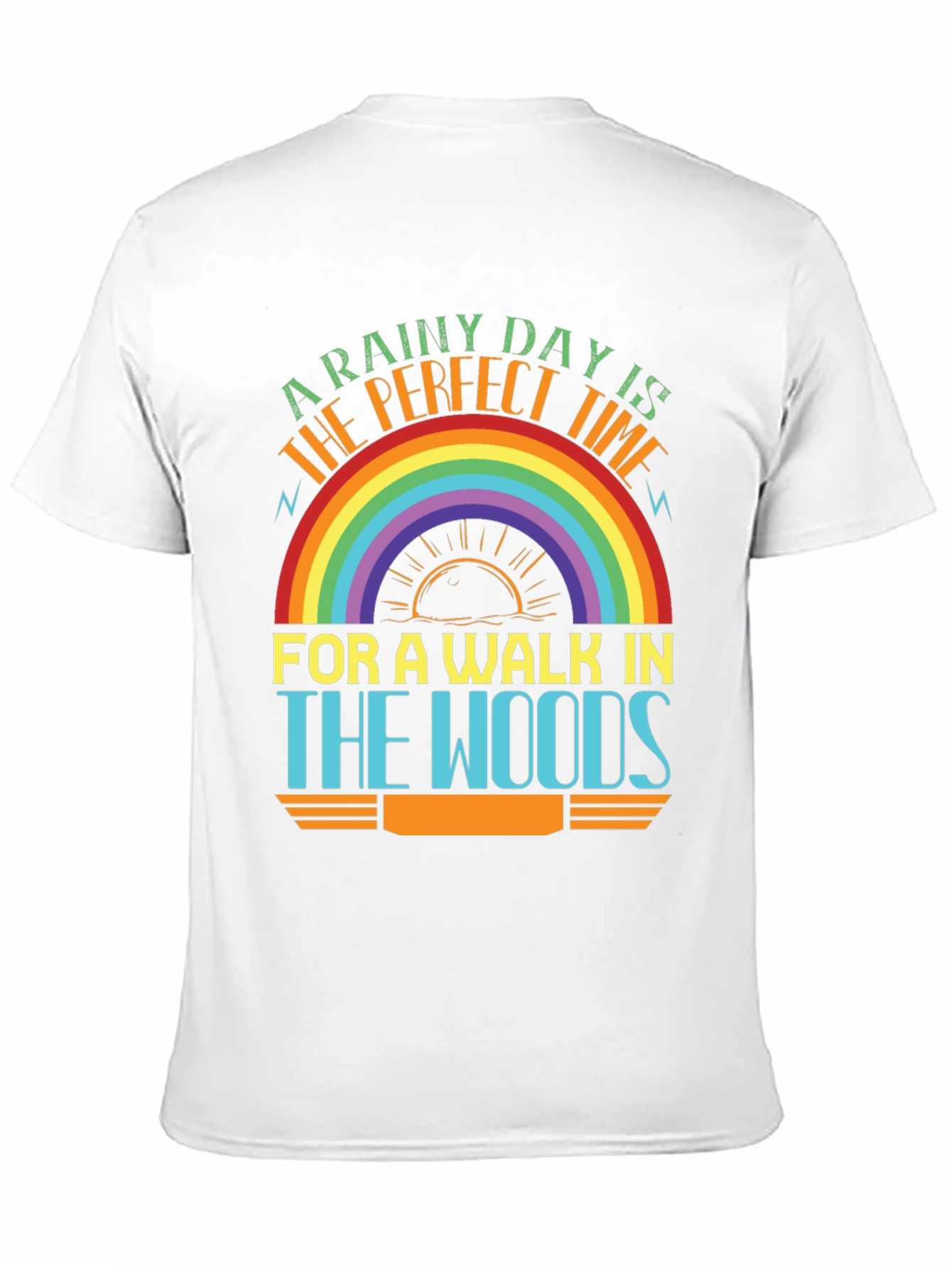 Rainy Day Walk in the Woods T-Shirt