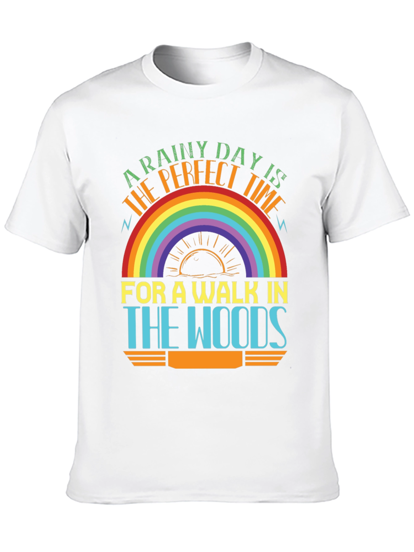 Rainy Day Walk in the Woods T-Shirt