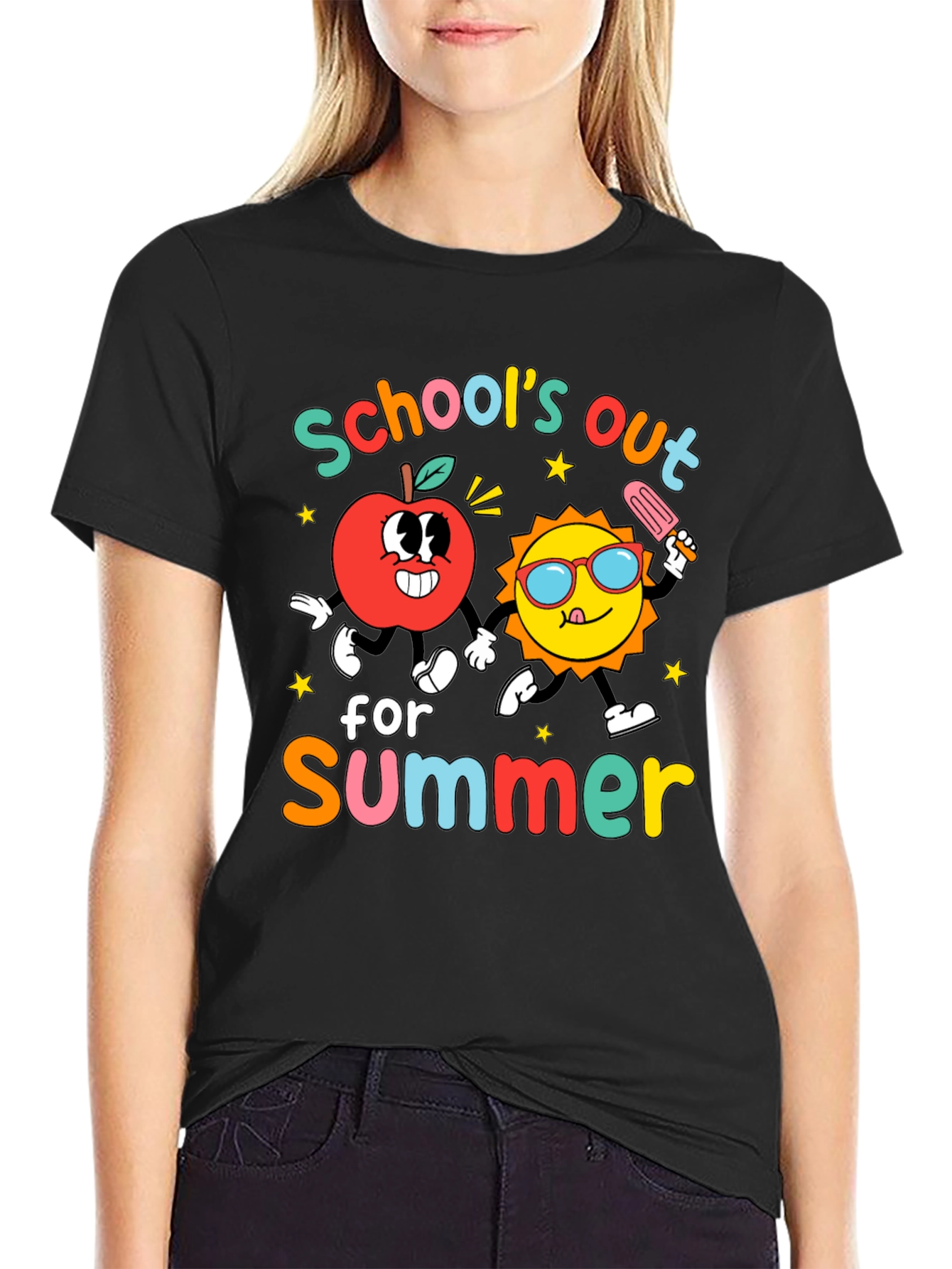 Schools Out for Summer Graphic T-Shirt