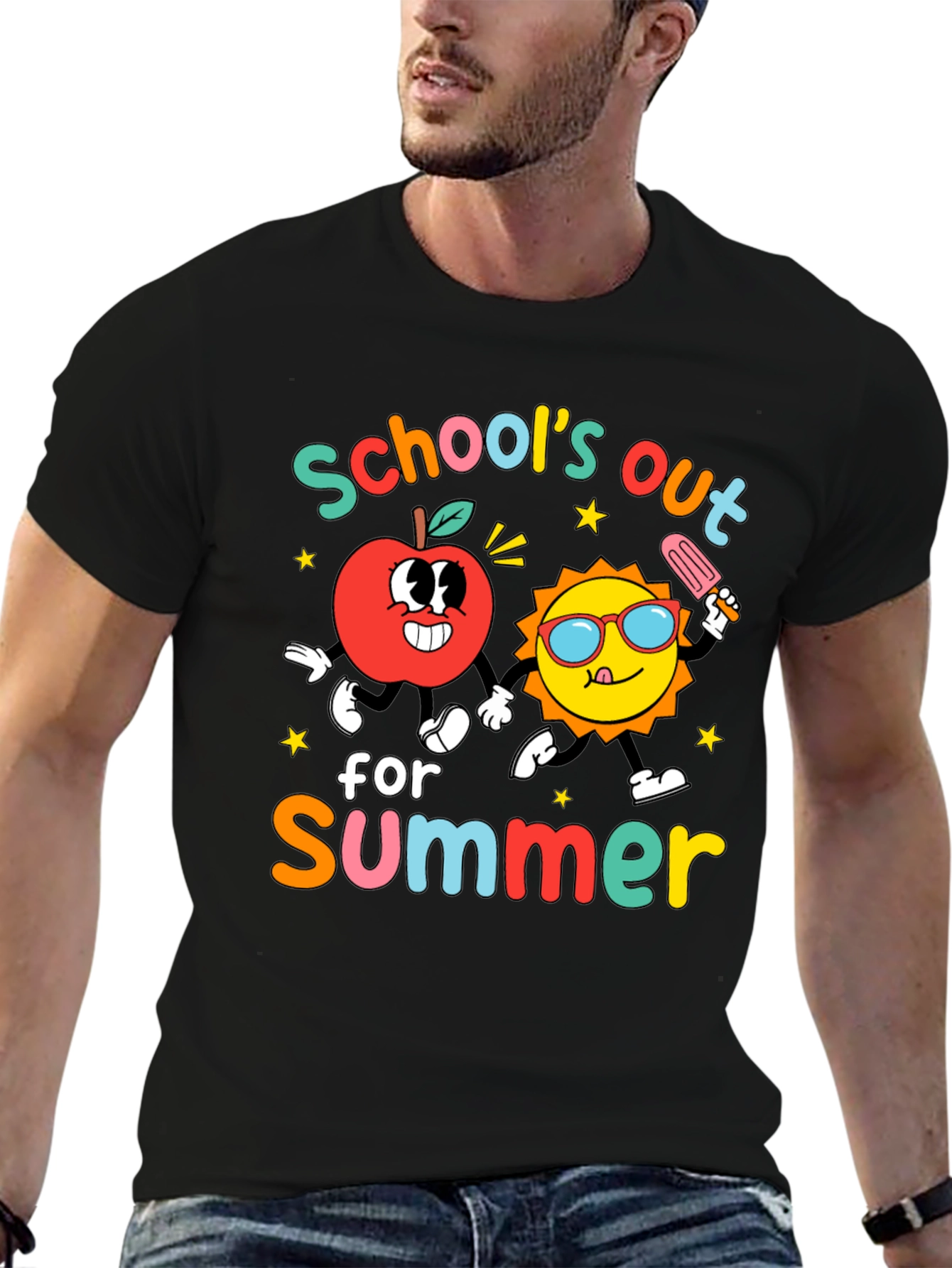 Schools Out for Summer Graphic T-Shirt