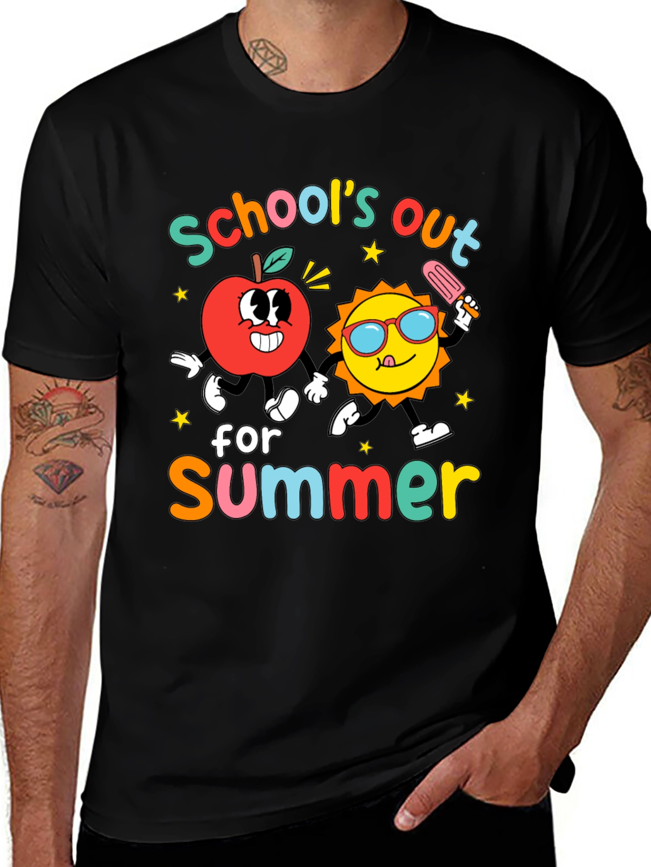 Schools Out for Summer Graphic T-Shirt