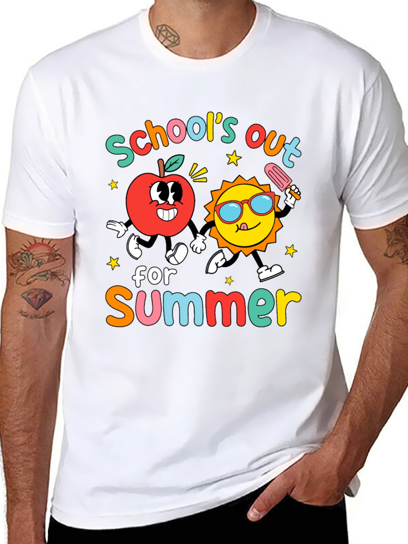 Schools Out for Summer Graphic T-Shirt