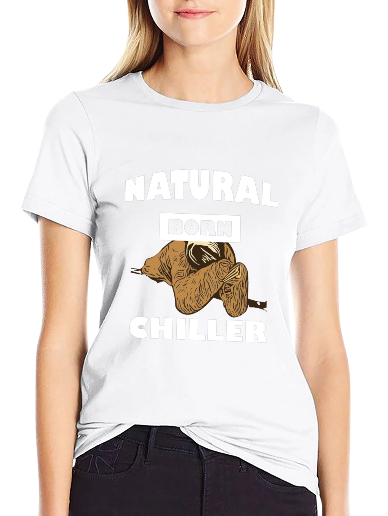 Natural Born Chiller Sloth T-Shirt