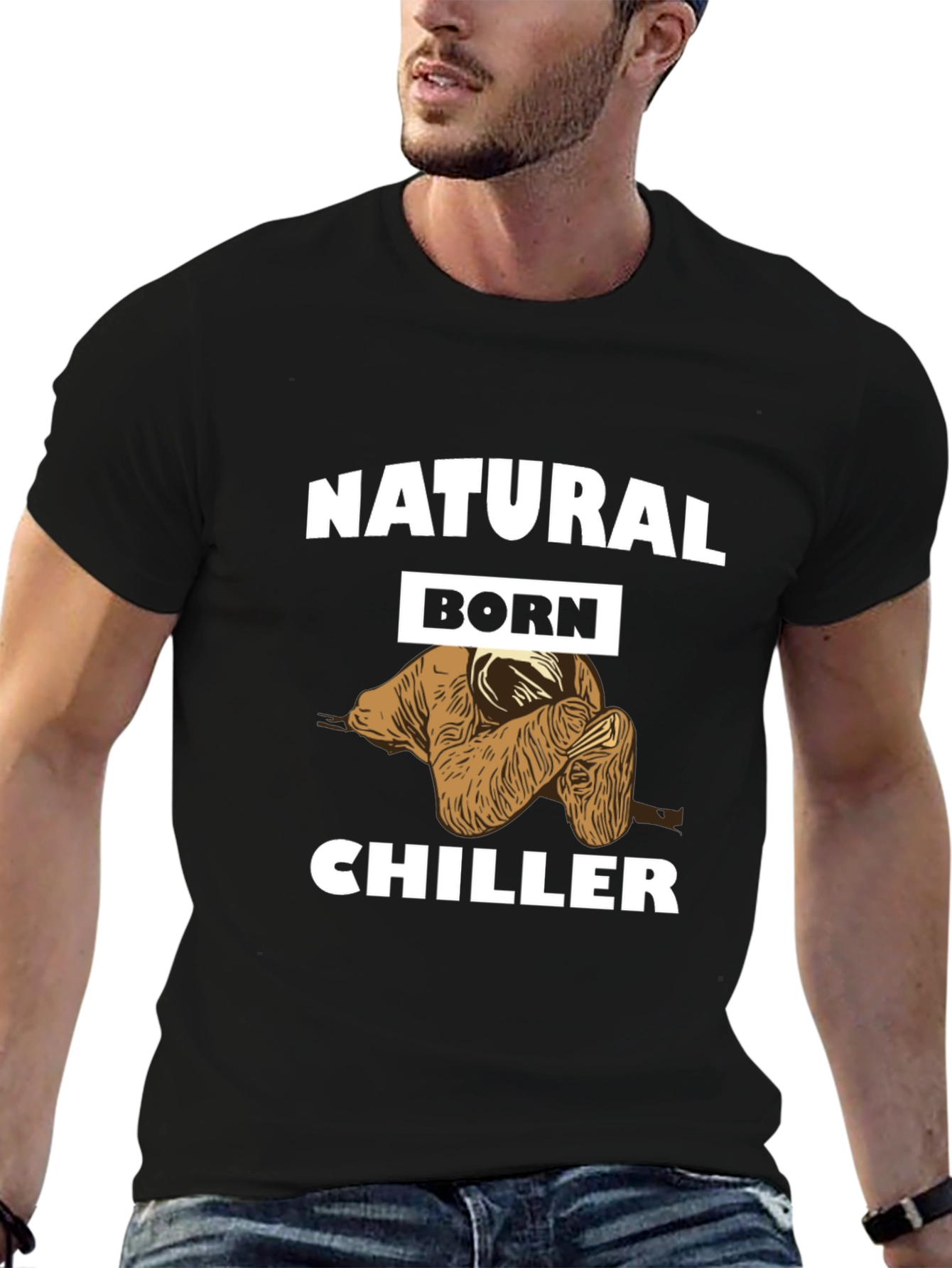 Natural Born Chiller Sloth T-Shirt