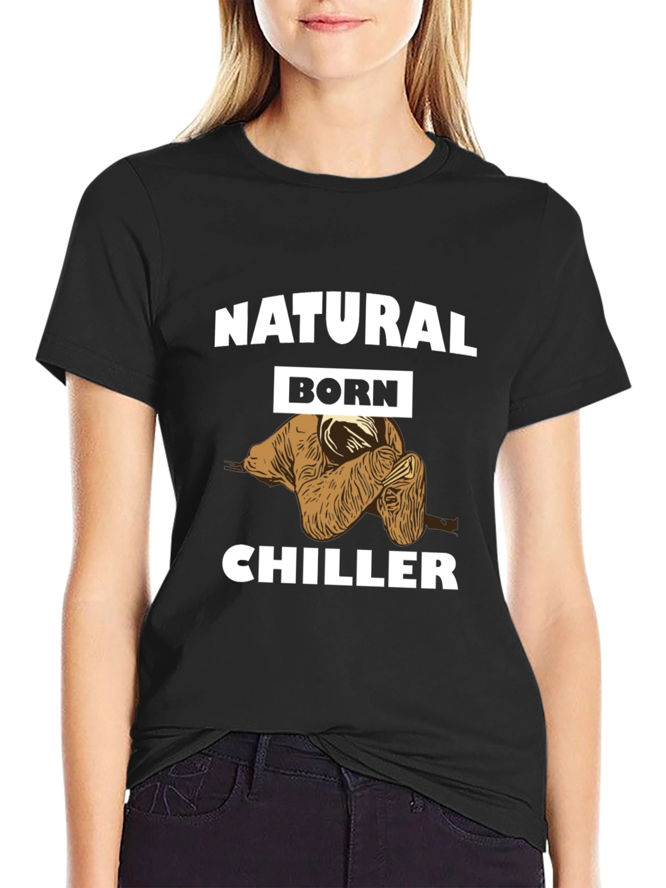 Natural Born Chiller Sloth T-Shirt