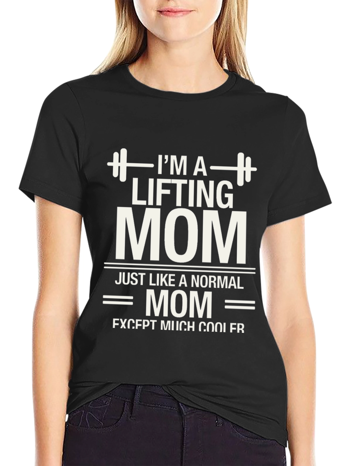Lifting Mom Graphic T-Shirt - Fitness Apparel