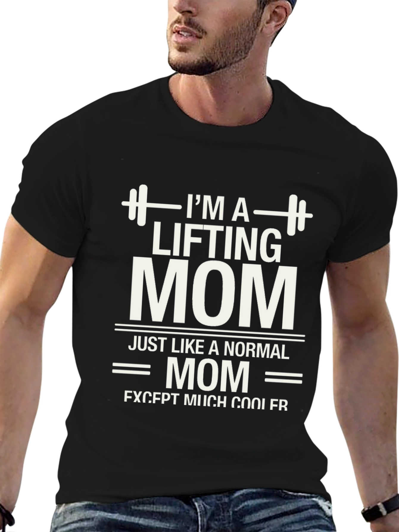 Lifting Mom Graphic T-Shirt - Fitness Apparel