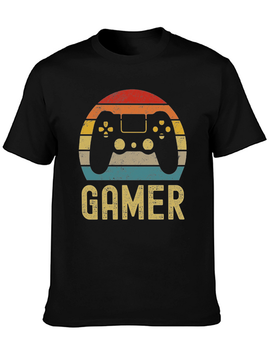 Retro Gamer T-Shirt - Vintage Console Design