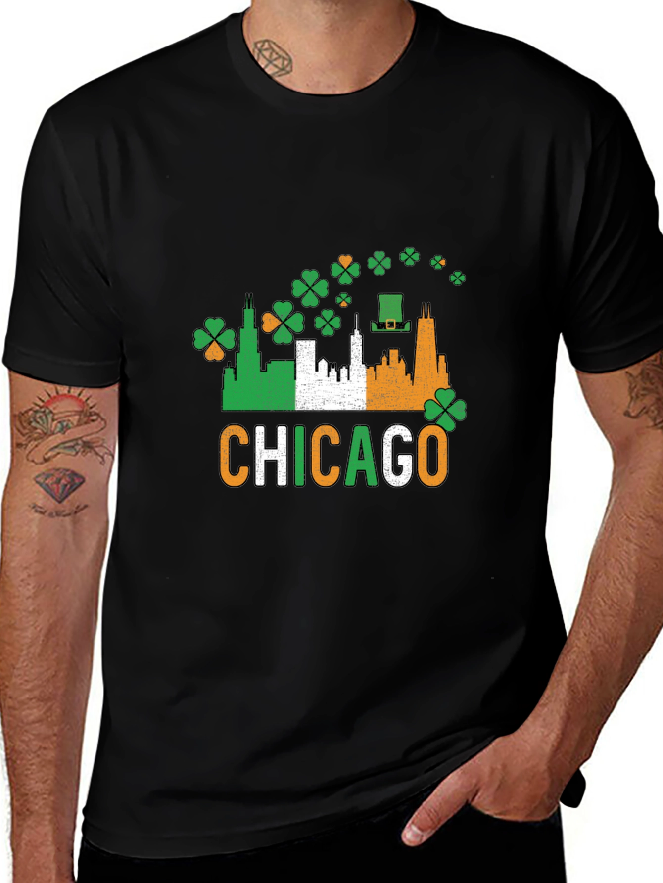 Chicago St. Patricks Day Graphic Tee