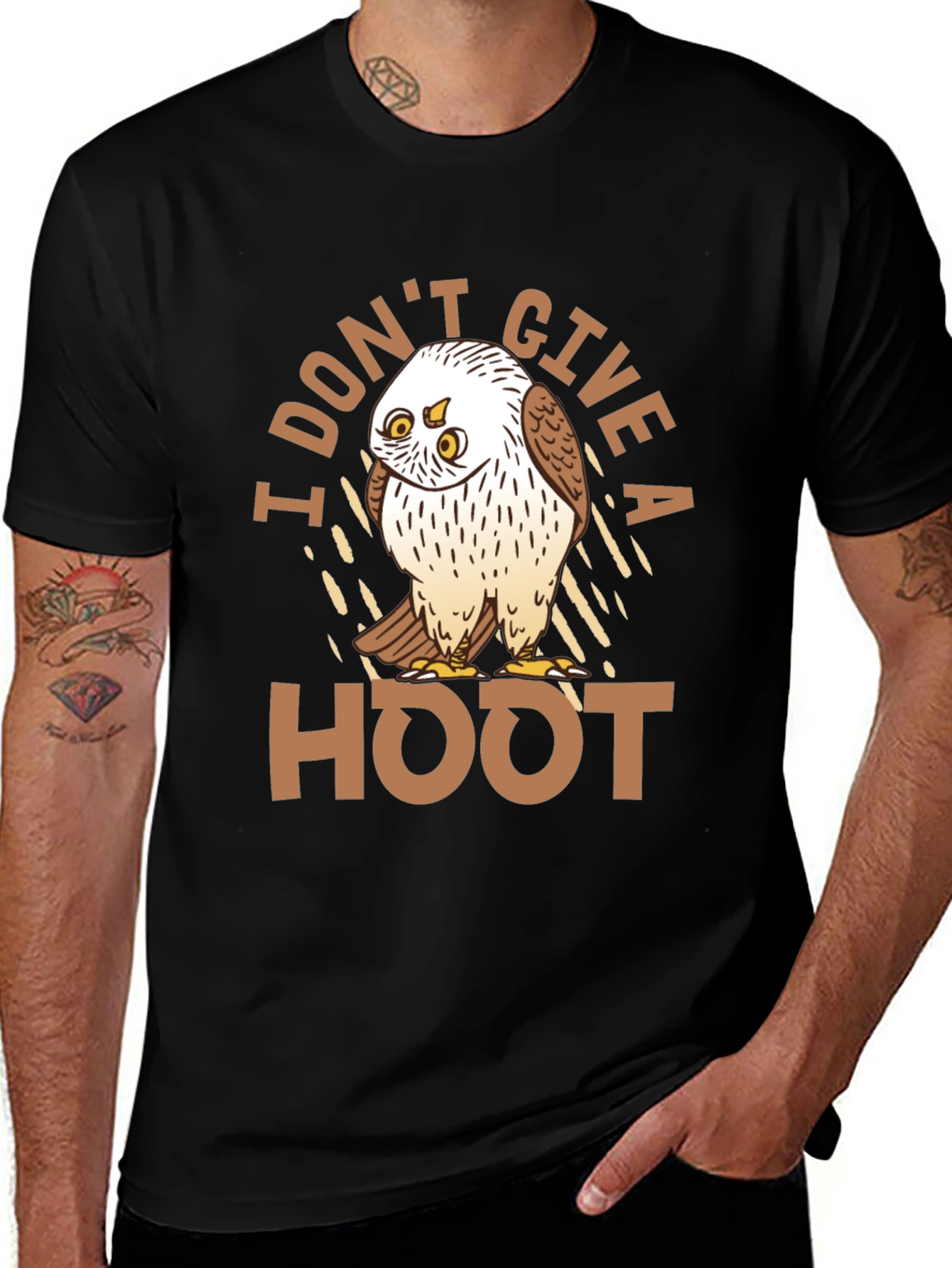 I Dont Give a Hoot Owl T-Shirt