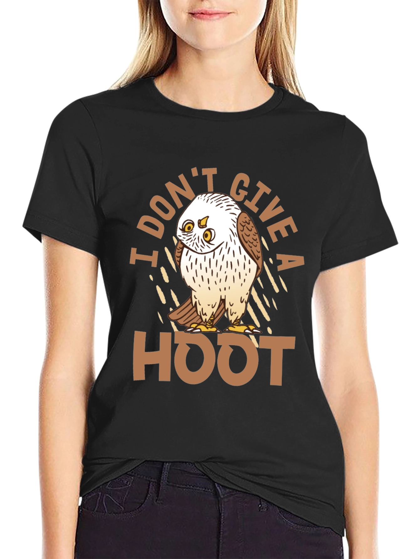 I Dont Give a Hoot Owl T-Shirt