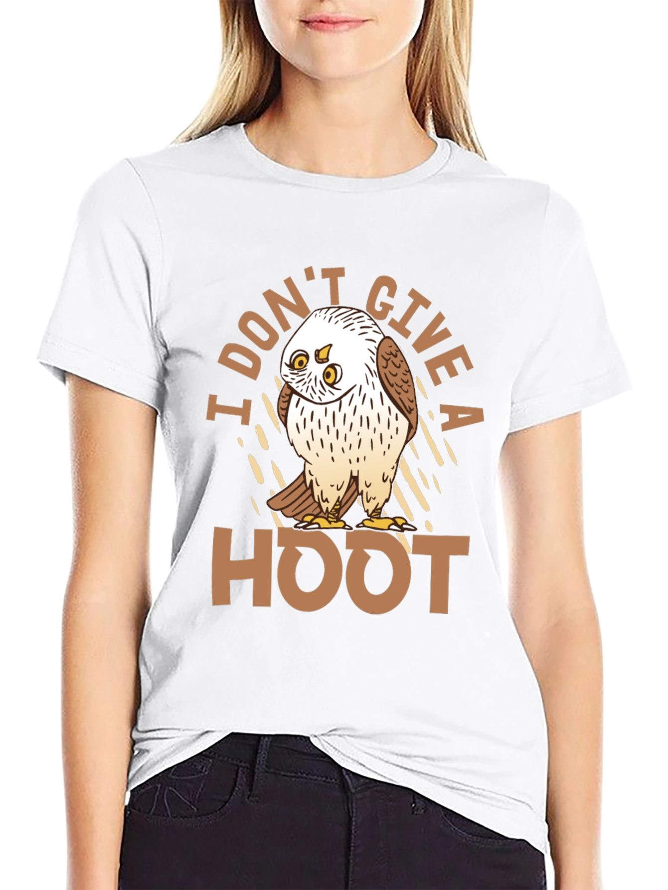 I Dont Give a Hoot Owl T-Shirt