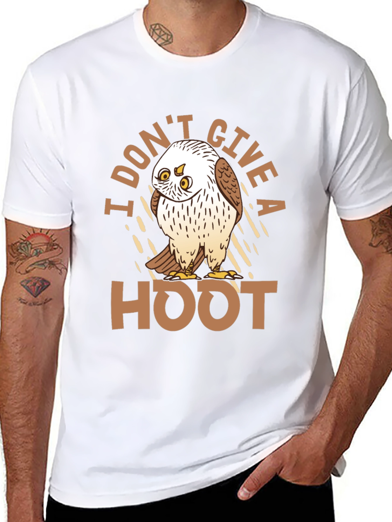 I Dont Give a Hoot Owl T-Shirt