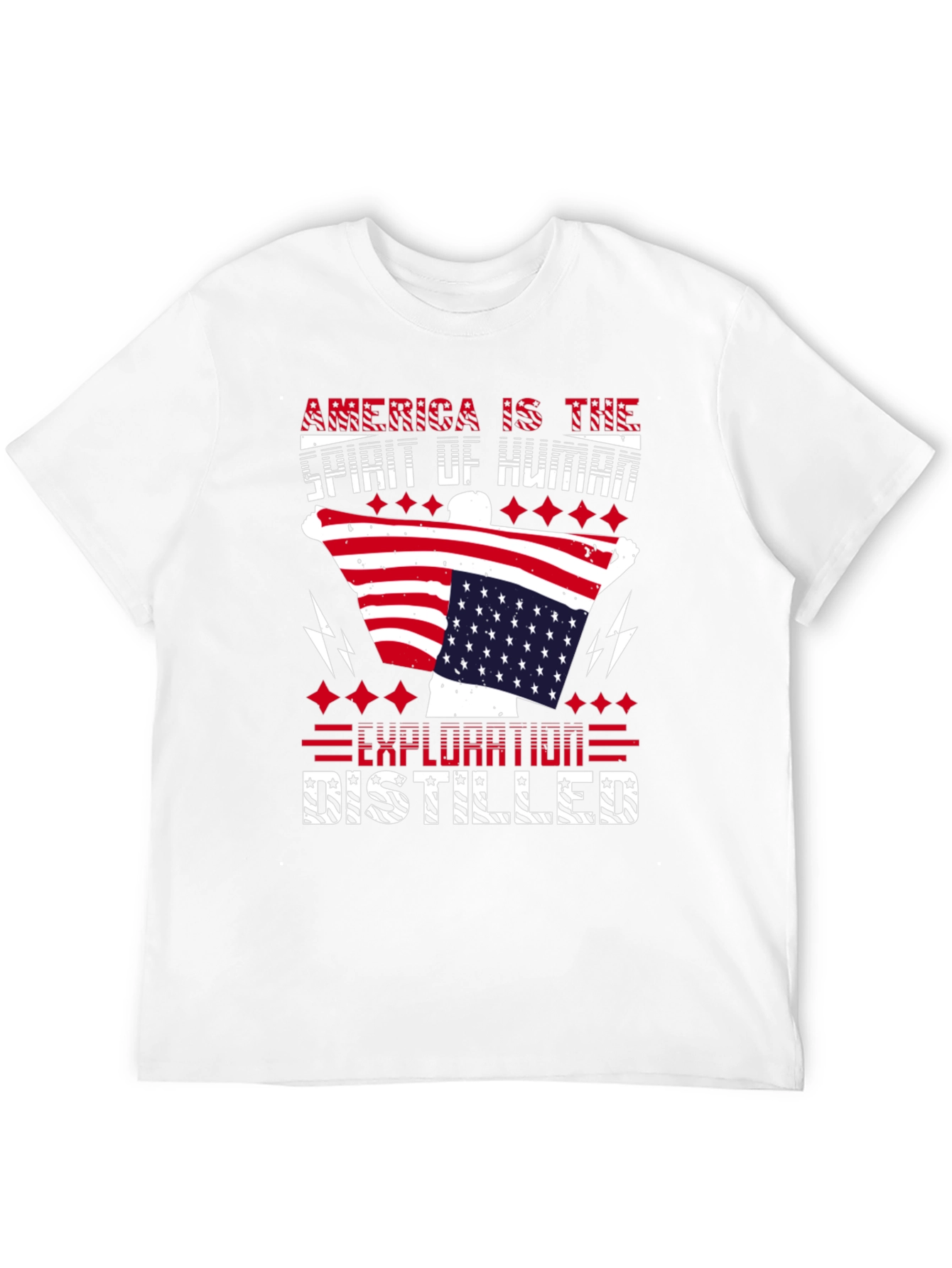 Patriotic America T-Shirt: Exploration Distilled