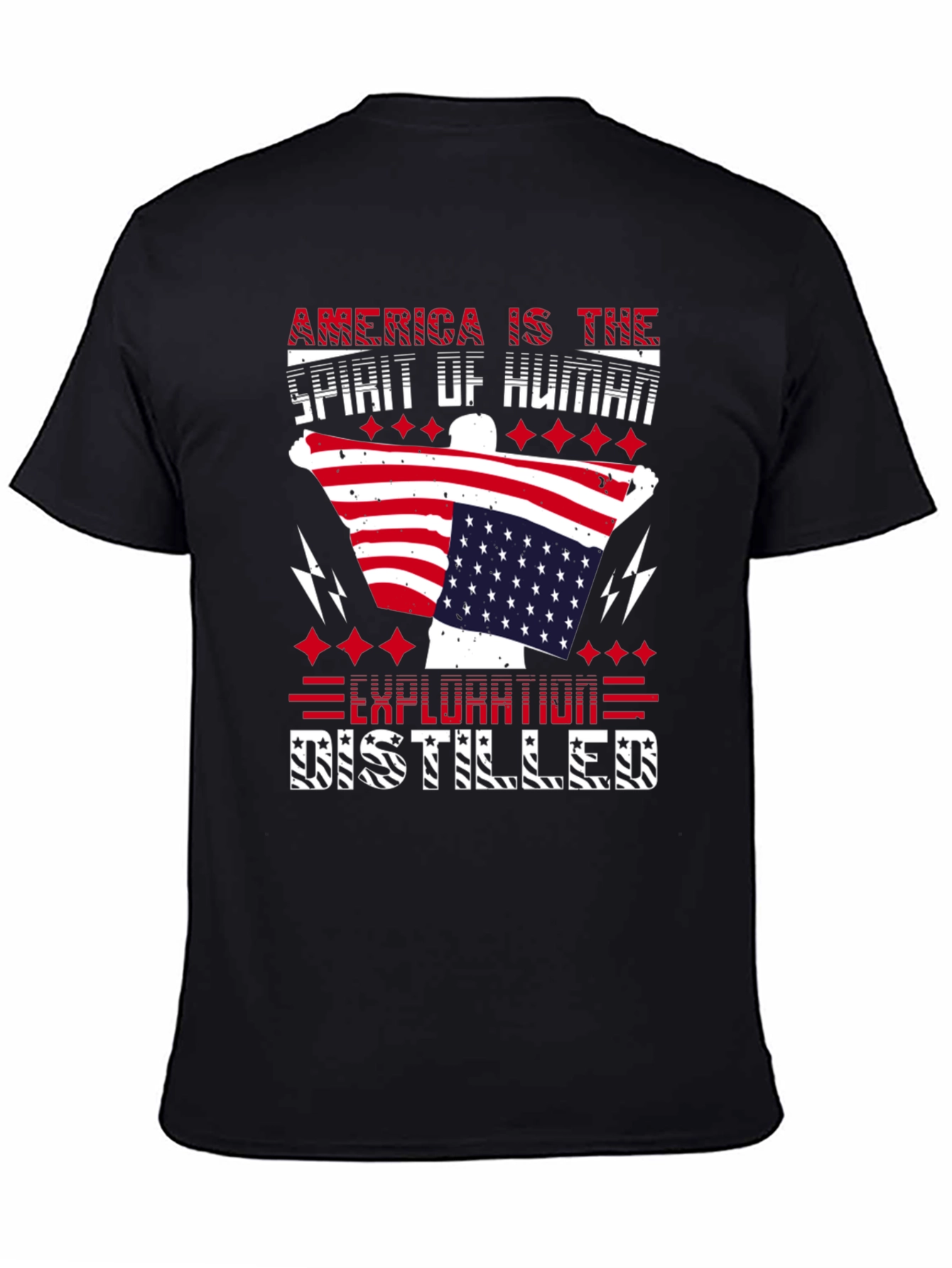 Patriotic America T-Shirt: Exploration Distilled
