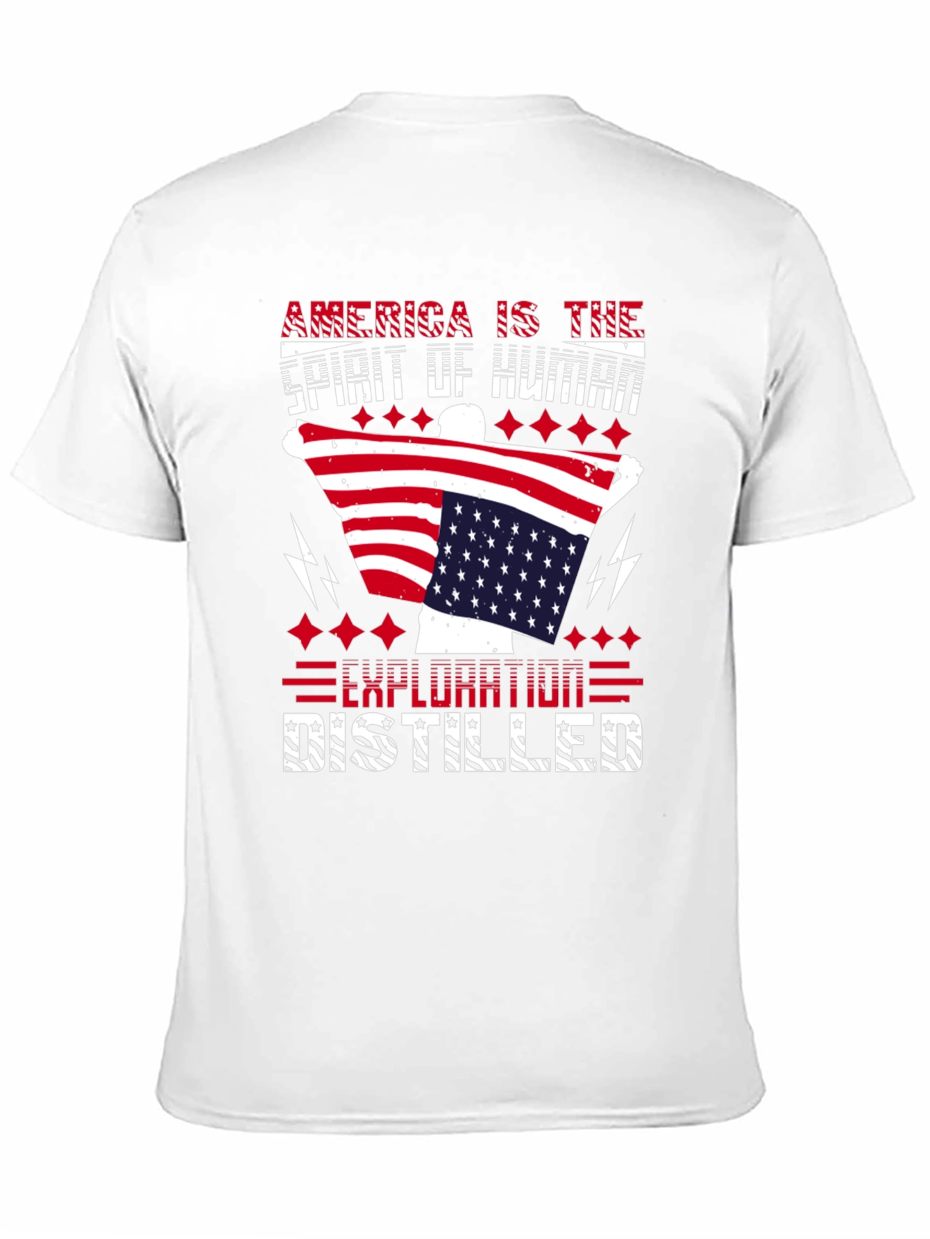 Patriotic America T-Shirt: Exploration Distilled