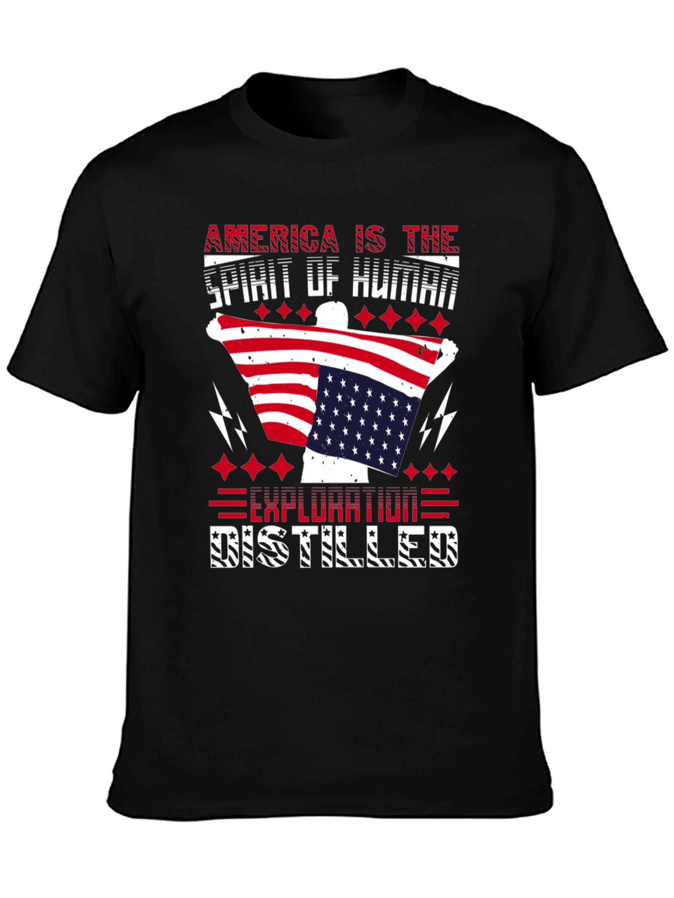 Patriotic America T-Shirt: Exploration Distilled