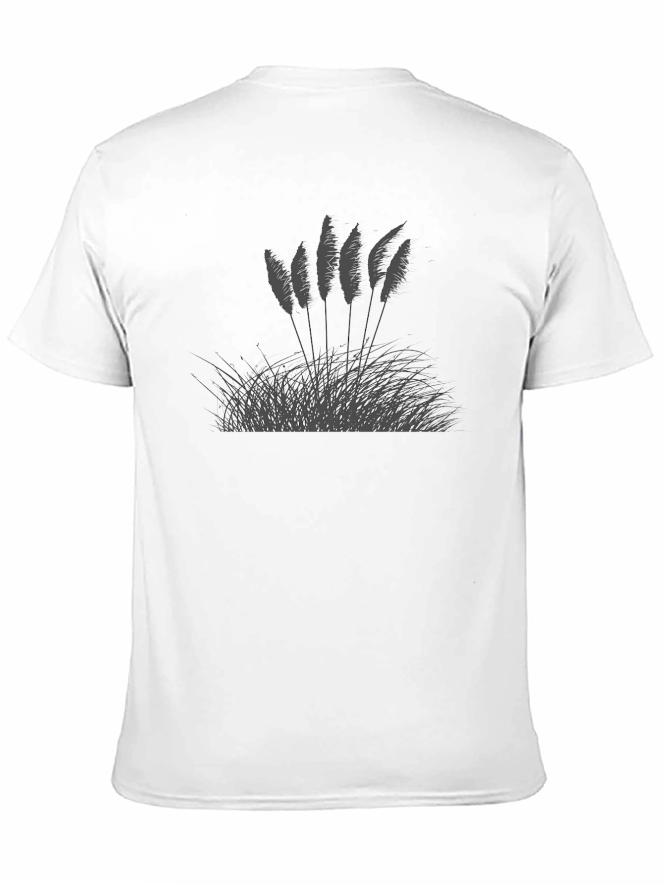 Black Pampas Grass Graphic Tee