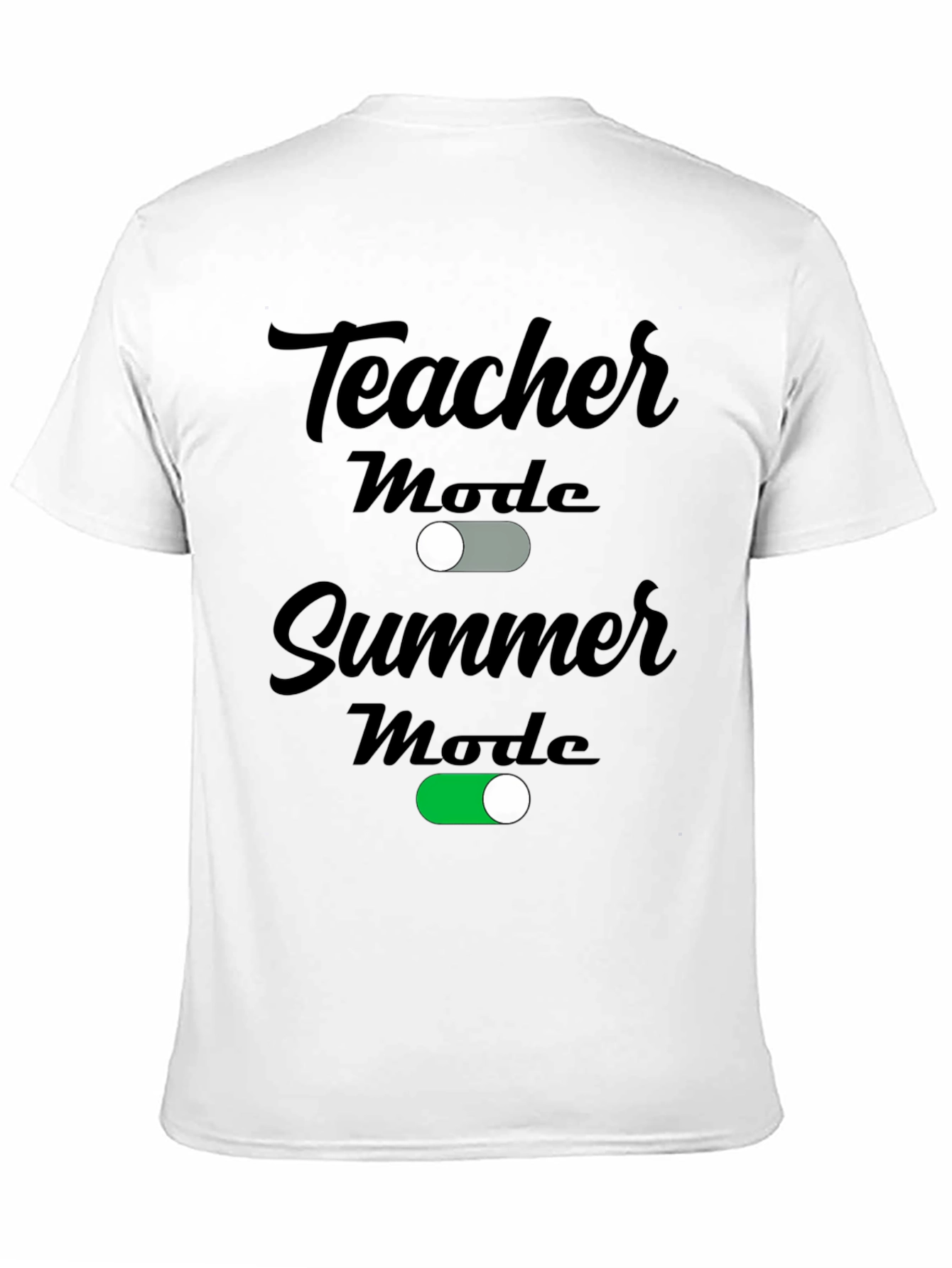 Teacher Summer Mode Graphic T-Shirt