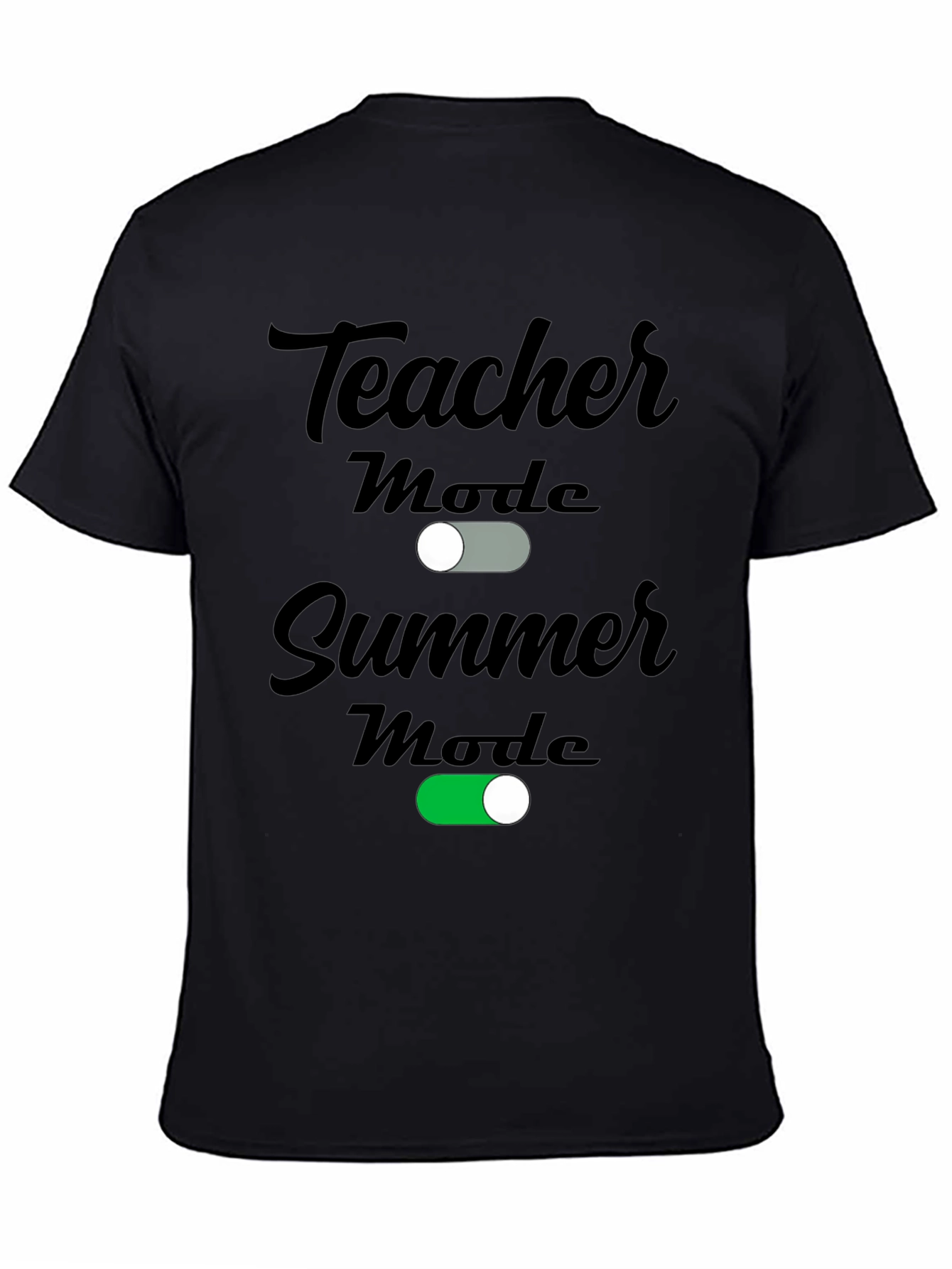 Teacher Summer Mode Graphic T-Shirt