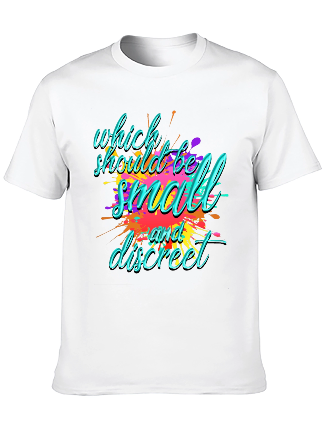 Small & Discreet Graphic Tee