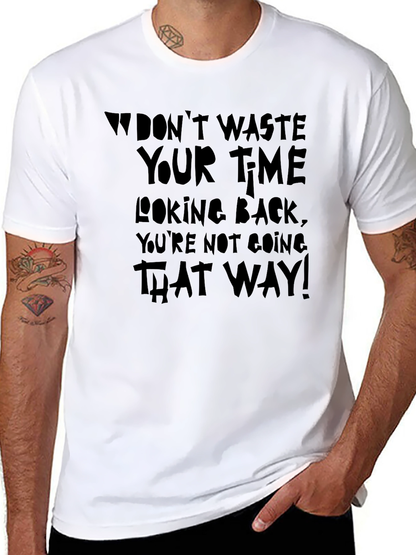 Dont Waste Your Time Graphic T-Shirt
