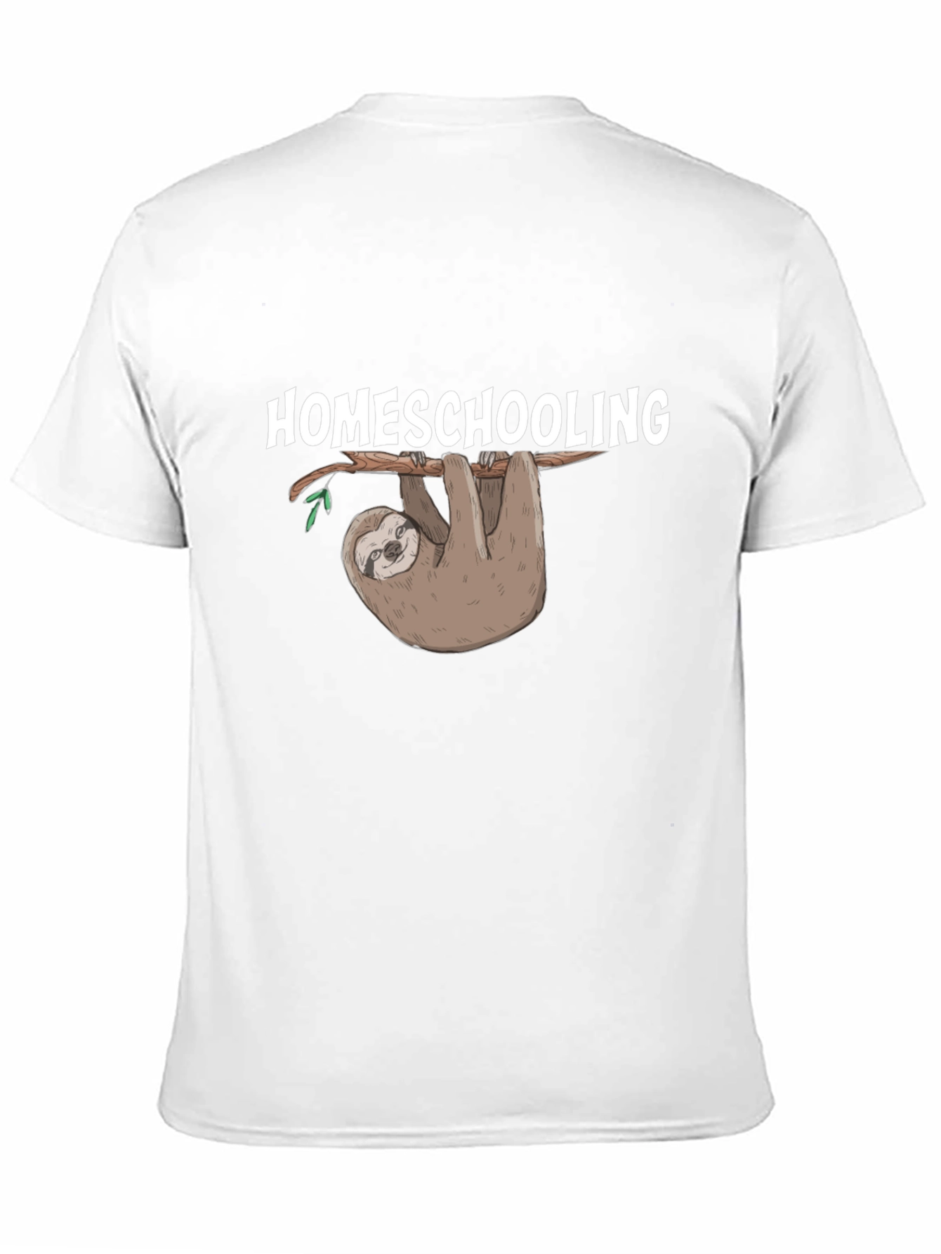 Homeschooling Sloth T-Shirt