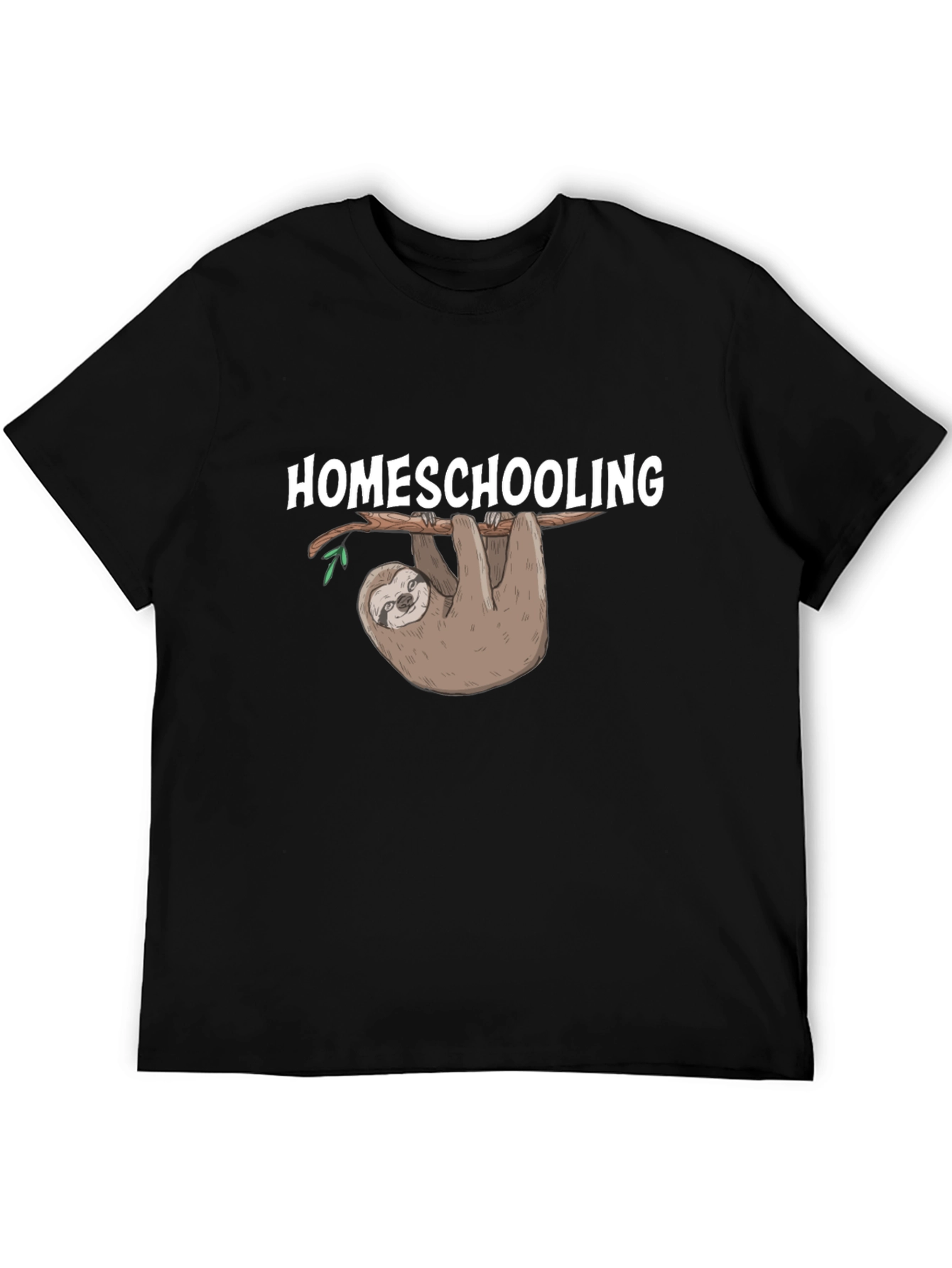 Homeschooling Sloth T-Shirt