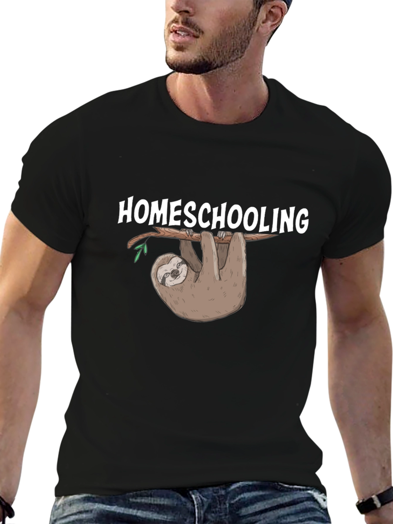 Homeschooling Sloth T-Shirt