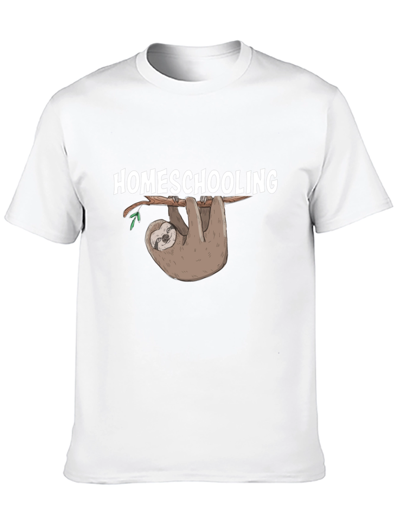 Homeschooling Sloth T-Shirt