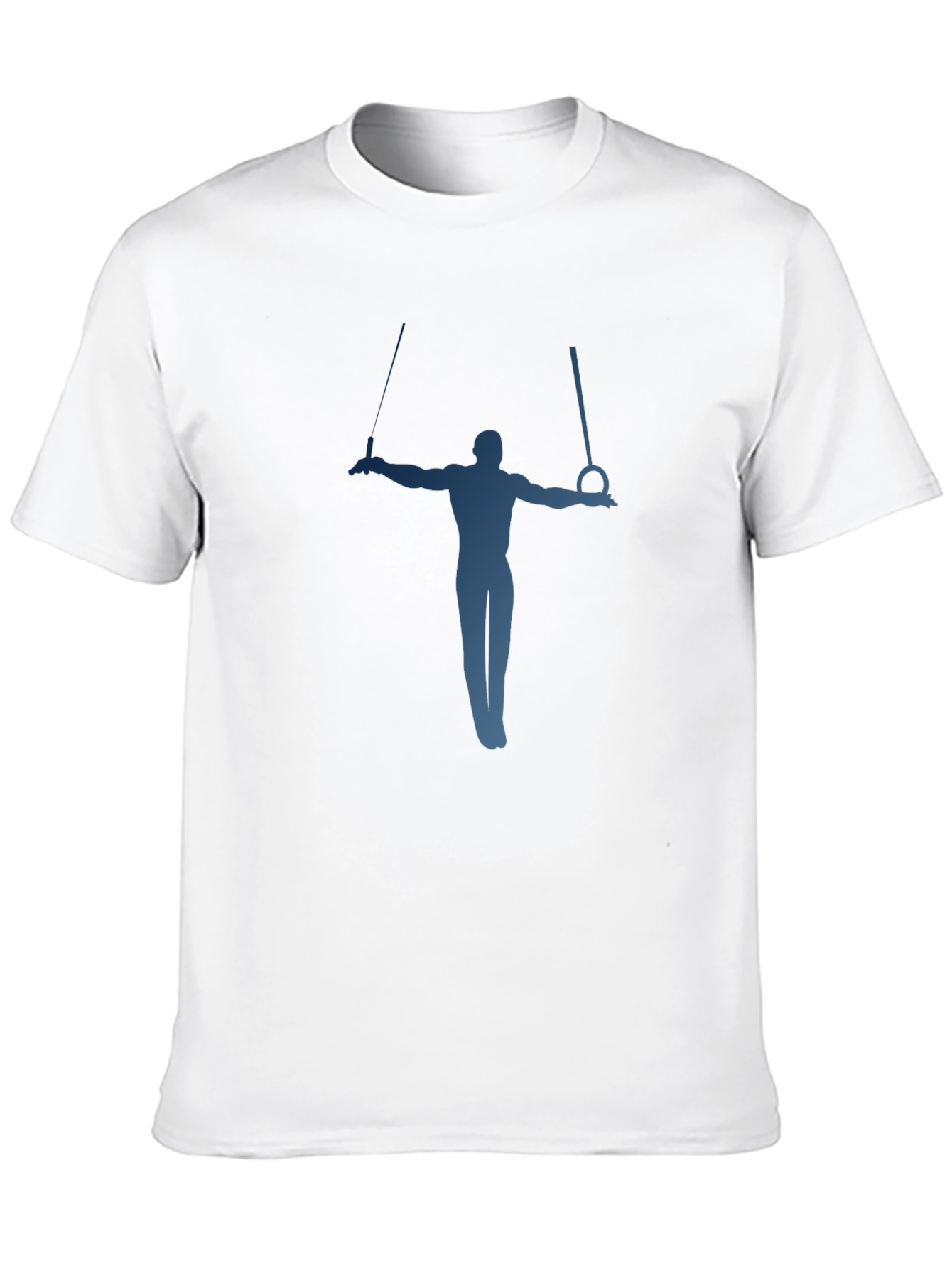 Gymnast Rings Graphic Tee - Mens Black T-Shirt