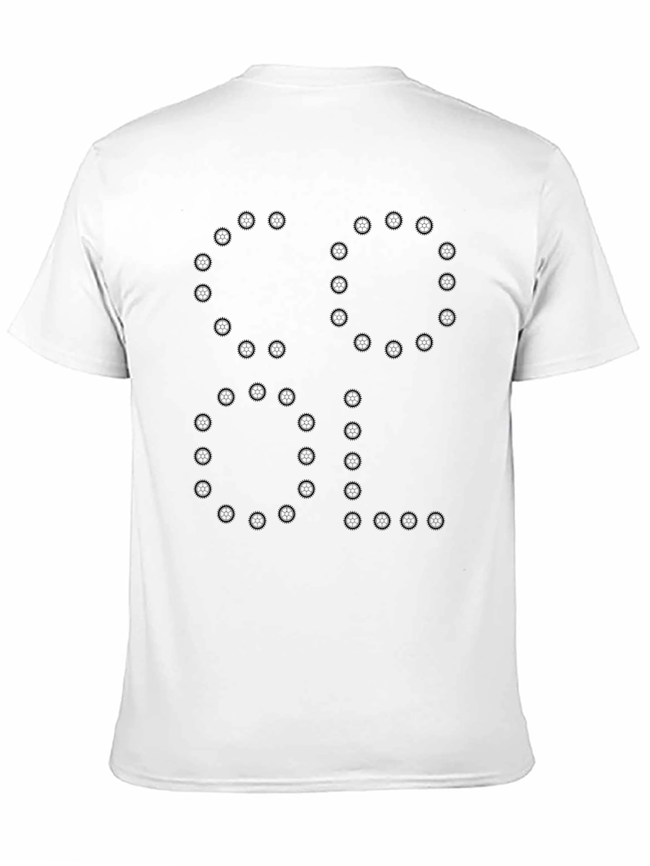 Cool Braille Print T-Shirt