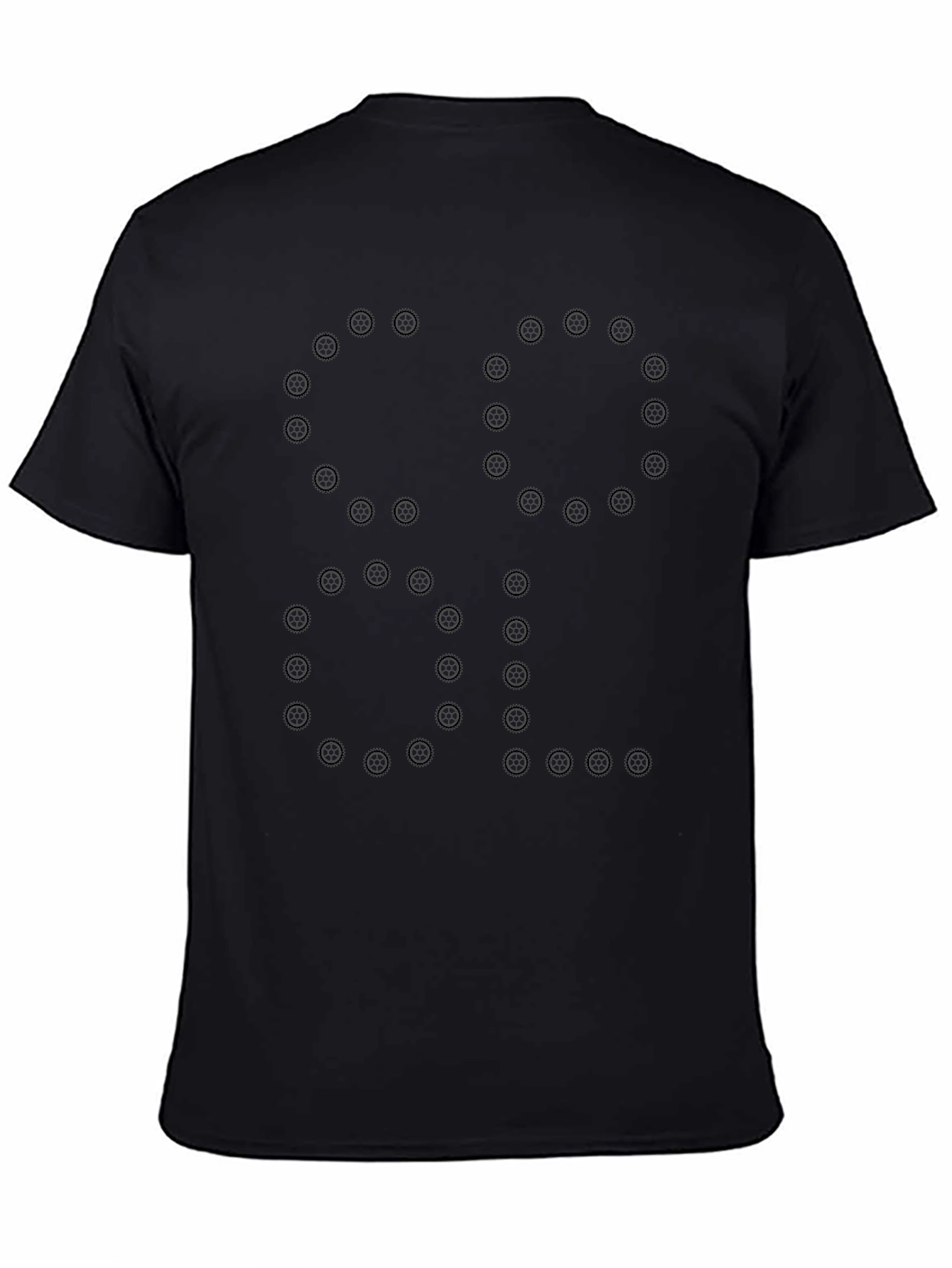 Cool Braille Print T-Shirt