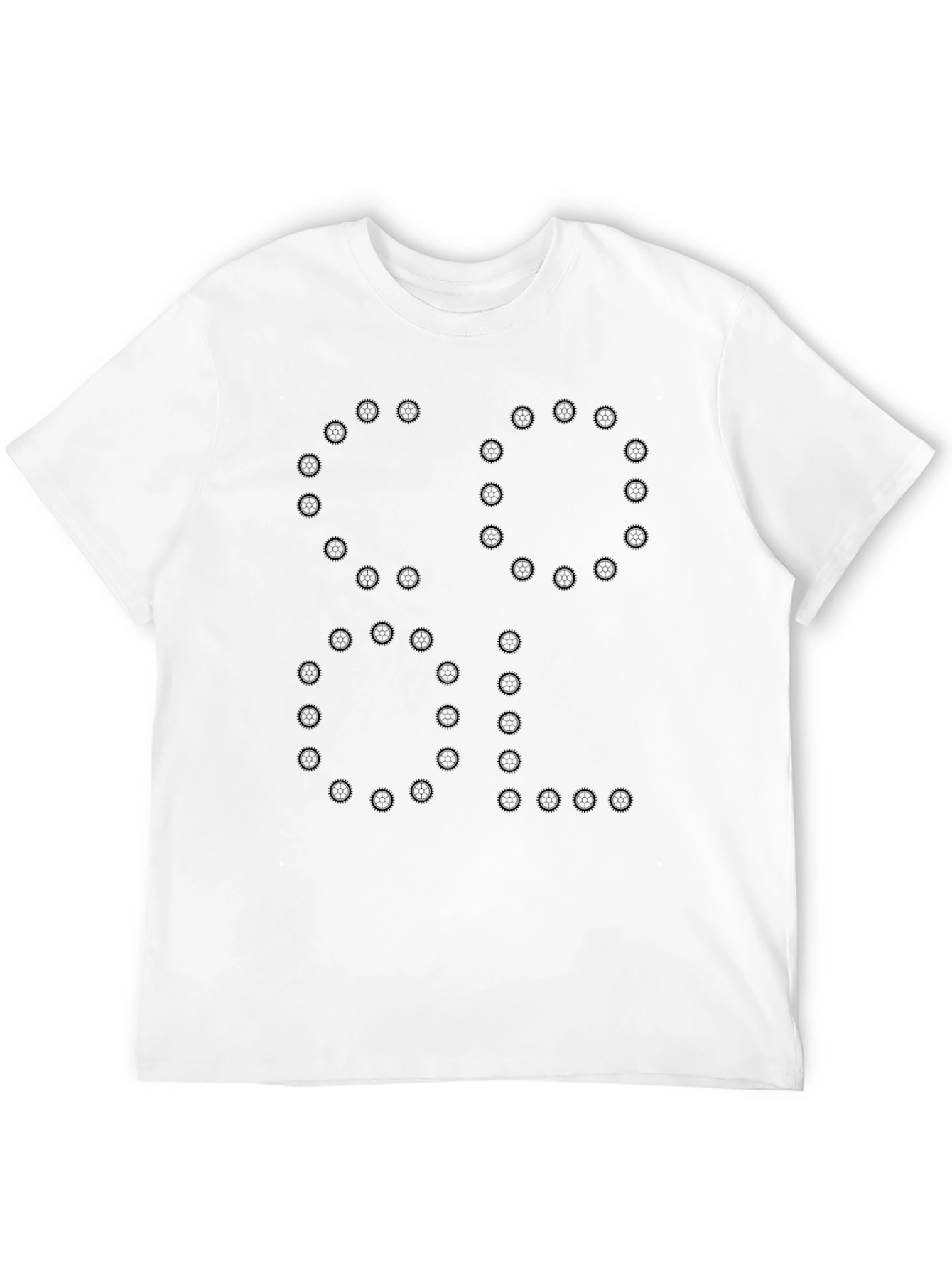 Cool Braille Print T-Shirt