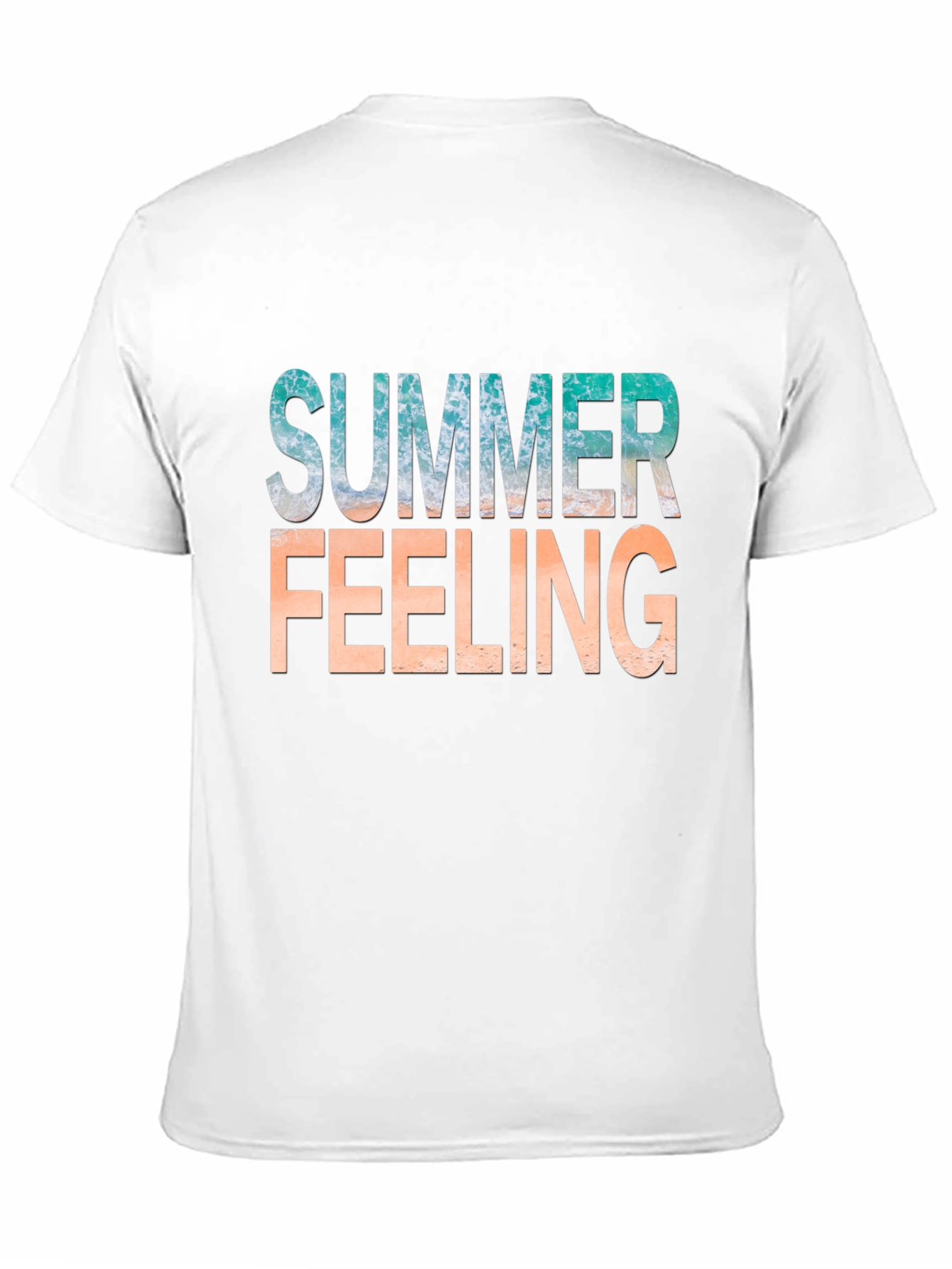 Summer Feeling Graphic Tee - Black
