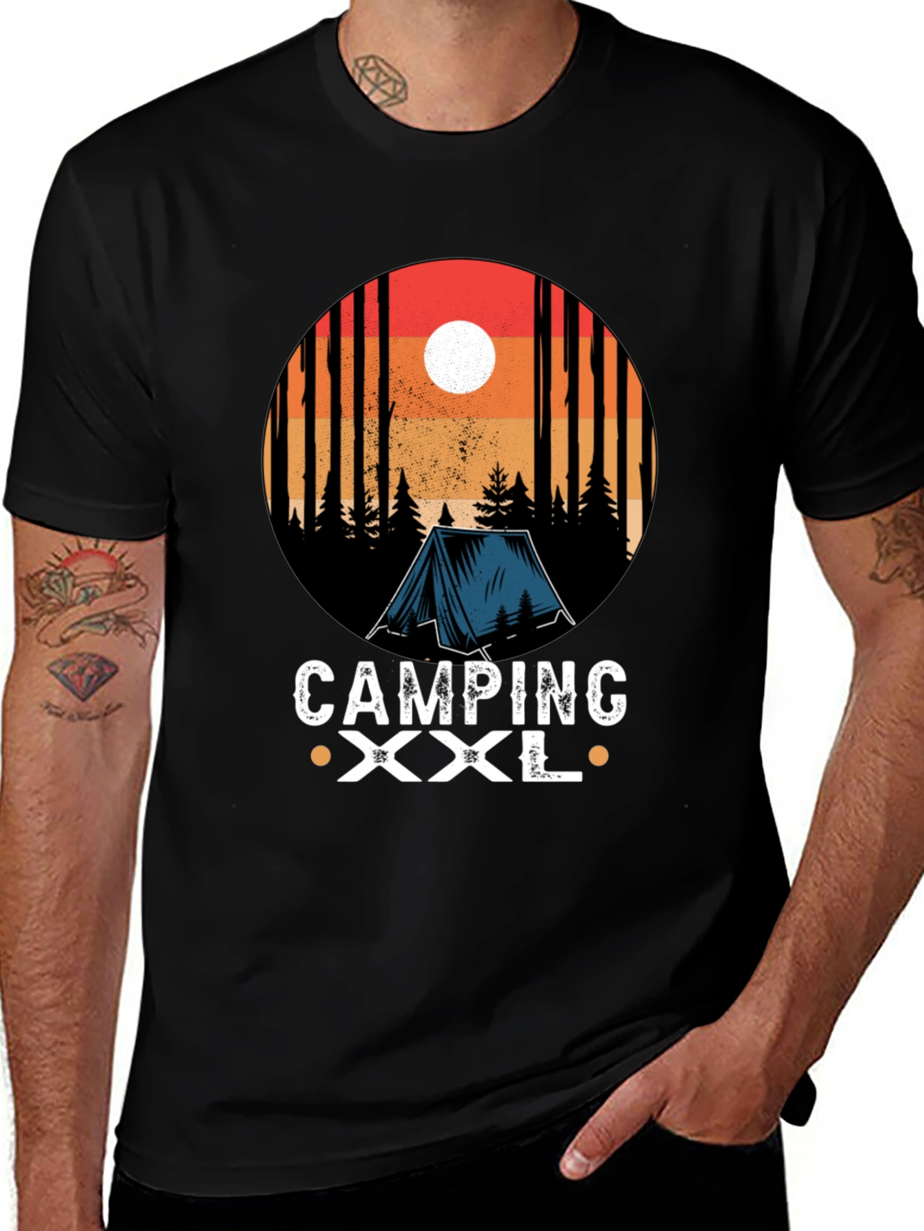 Camping XXL Graphic T-Shirt