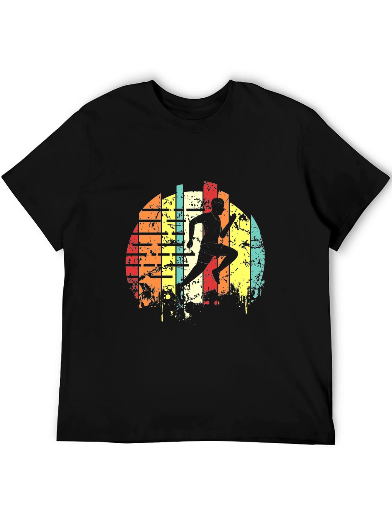 Retro Runner Graphic T-Shirt