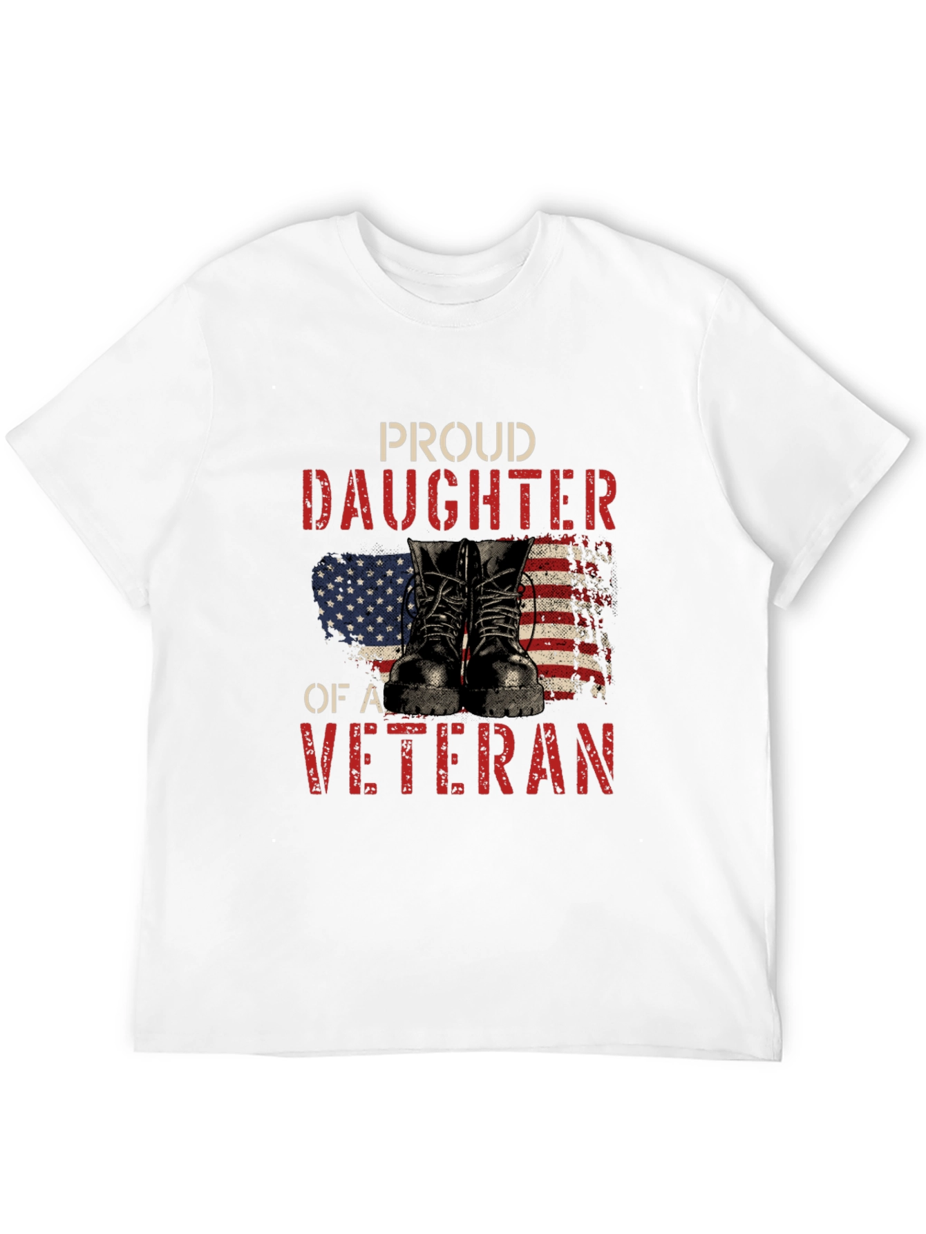 Proud Daughter of a Veteran Graphic Tee