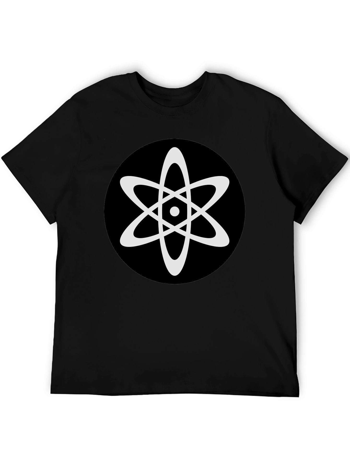 Atomic Symbol Graphic Tee - Black T-Shirt