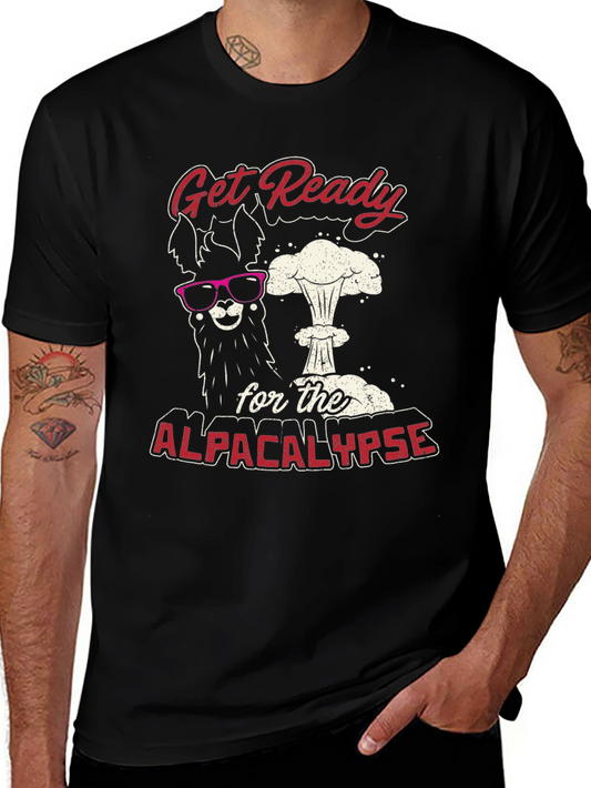 Alpocalypse T-Shirt - Funny Llama Apocalyptic Design