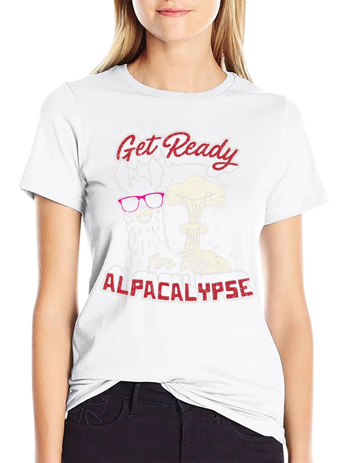 Alpocalypse T-Shirt - Funny Llama Apocalyptic Design